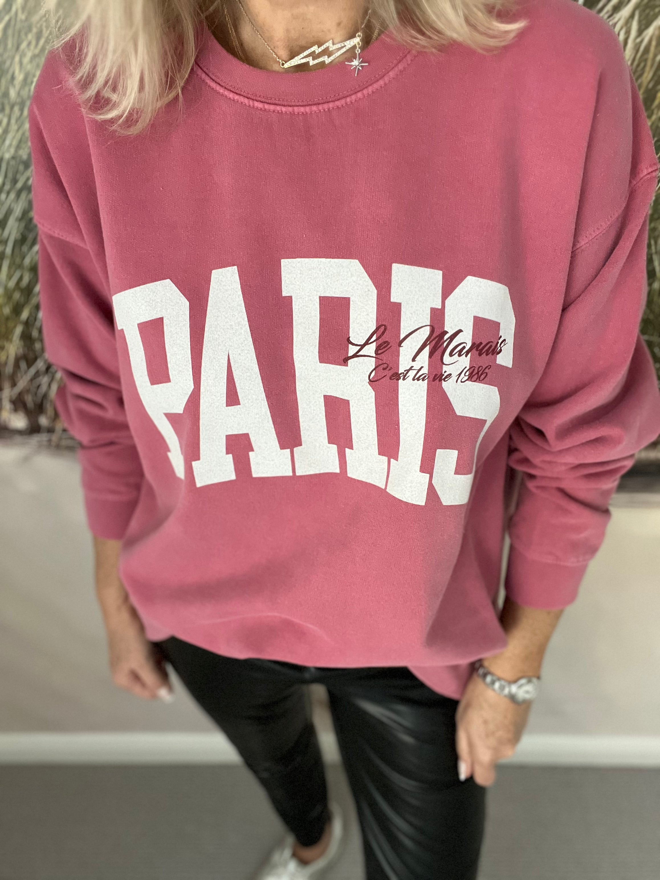 Vintage red sweatshirt on sale