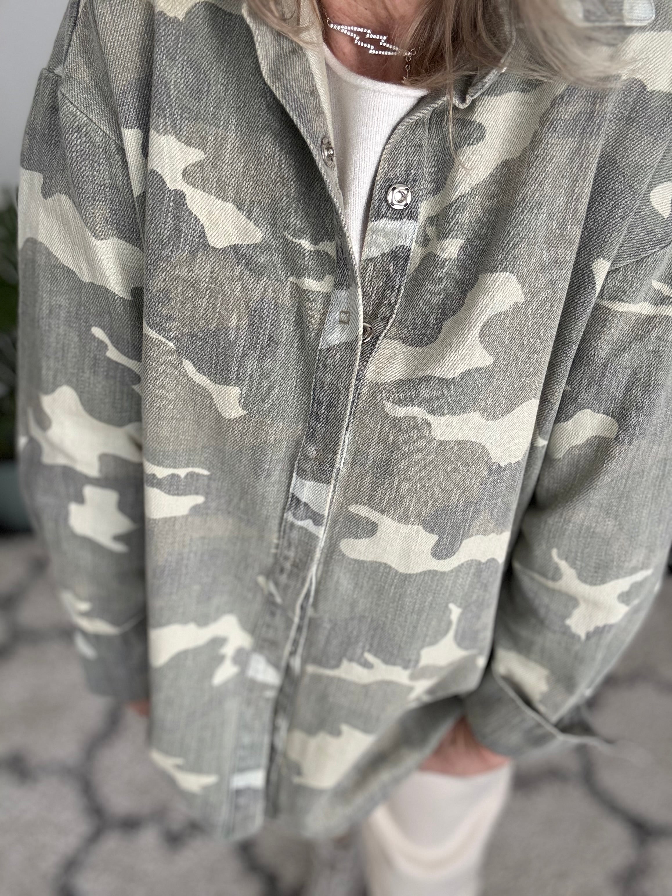 Camo Boyfriend Shacket