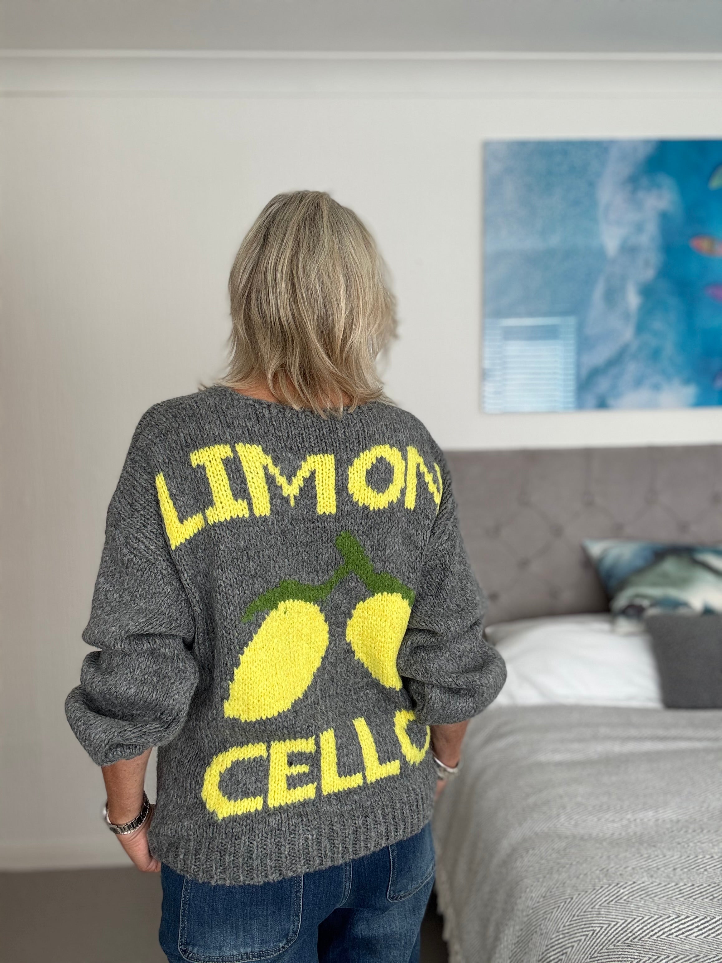 Limoncello Jumper in Grey