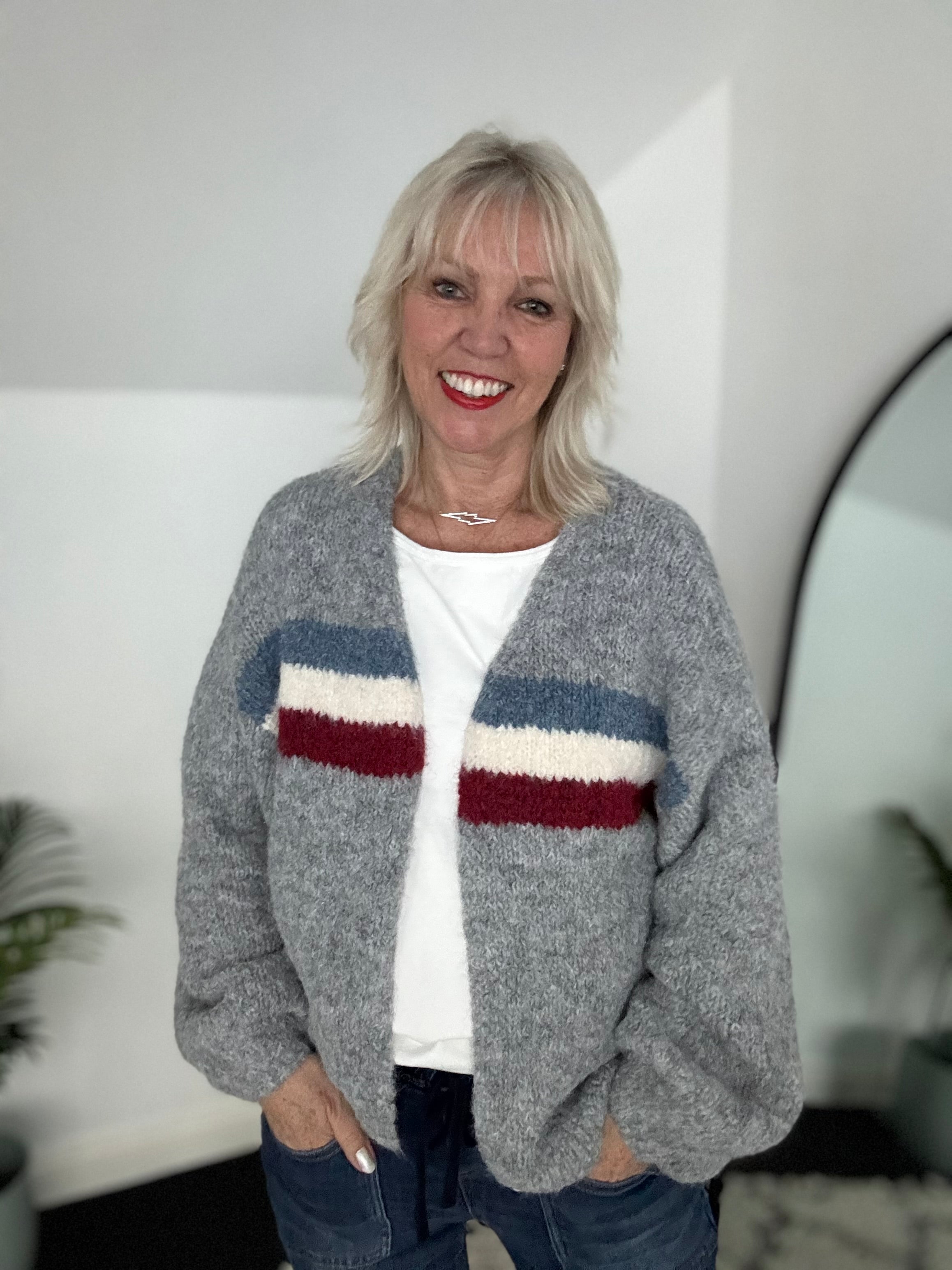 Raglan Roll Edge Sweatshirt in Ivory