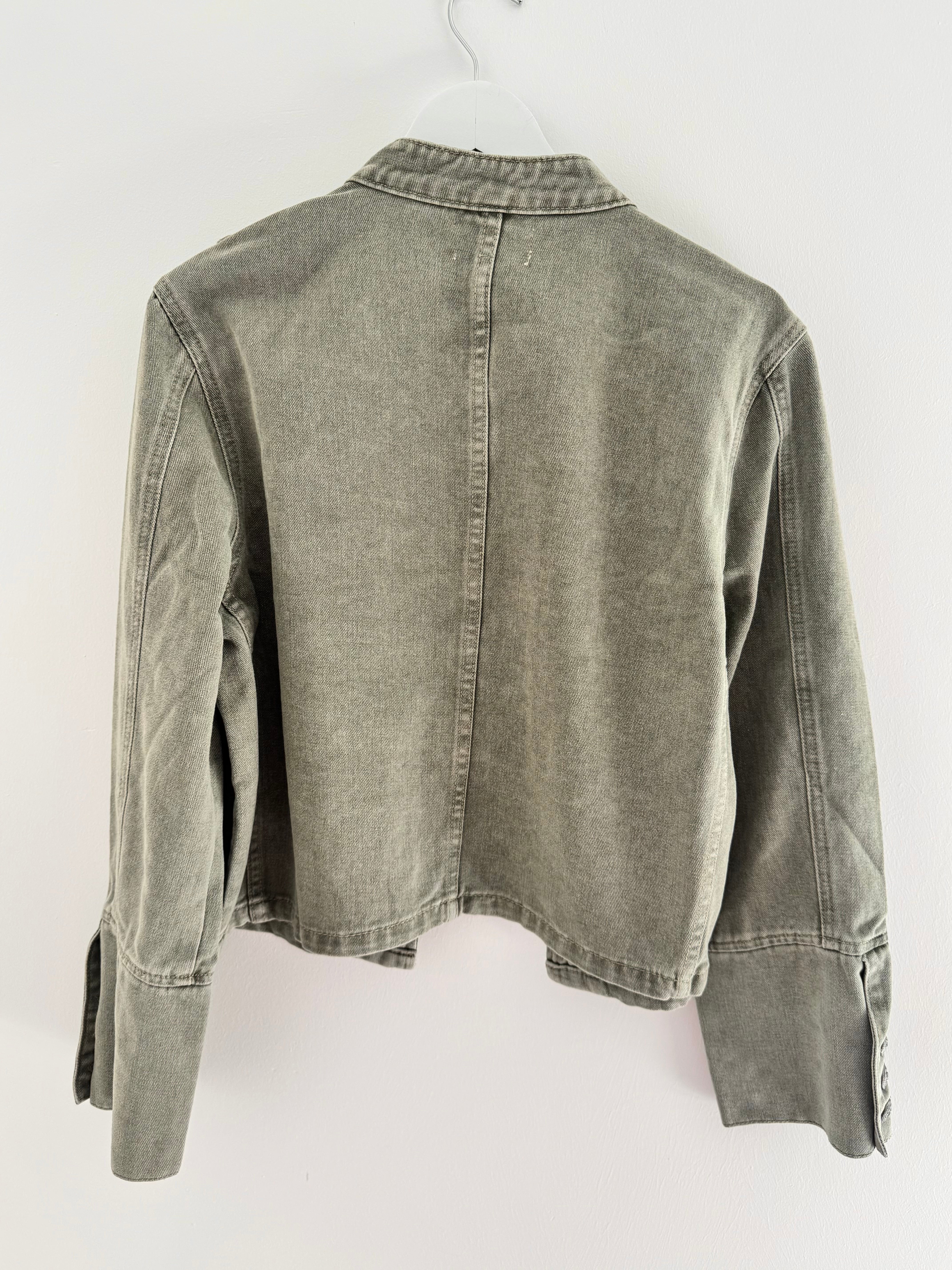Military Jacket in Khaki