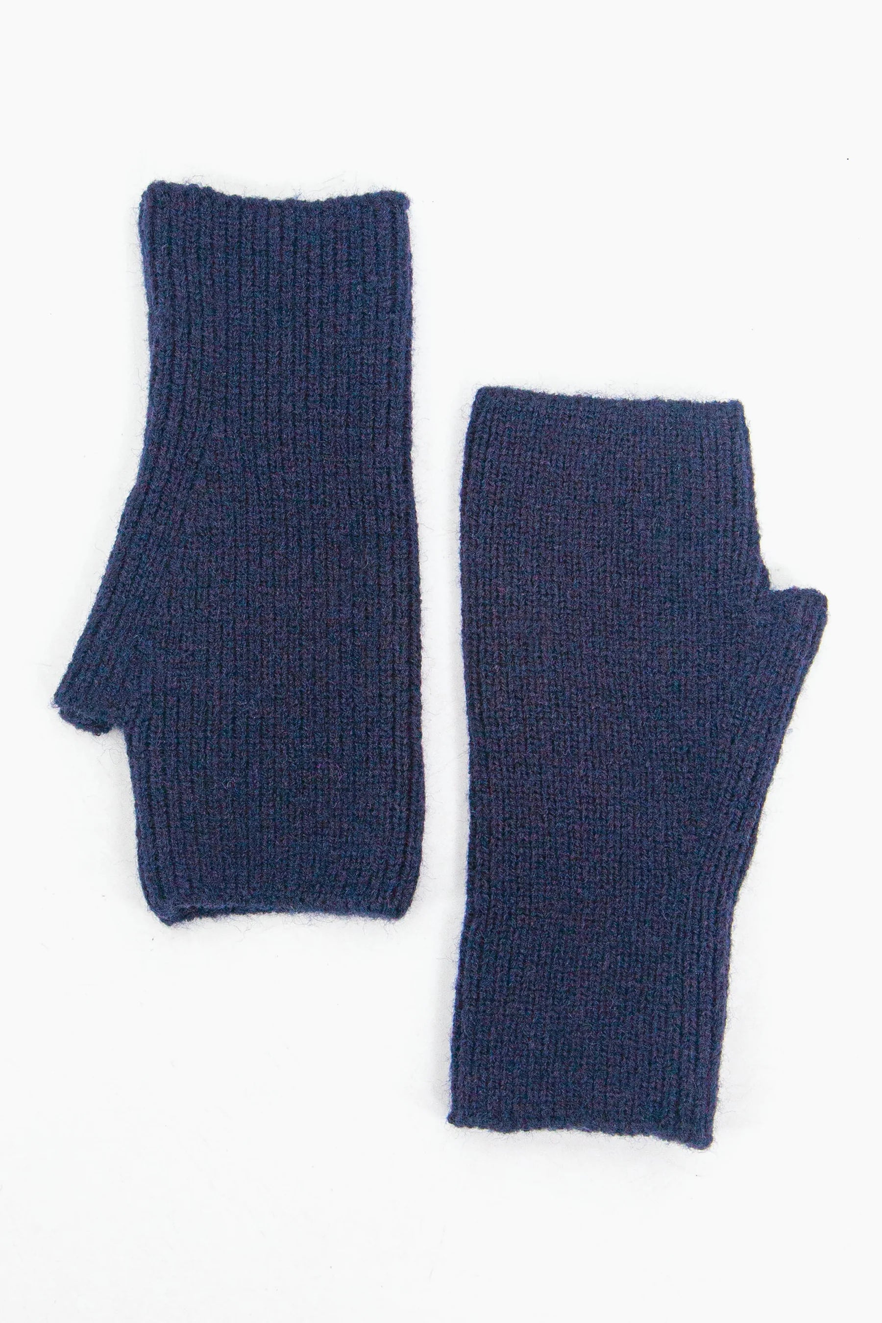 Soft Wristwarmer Gloves in Navy