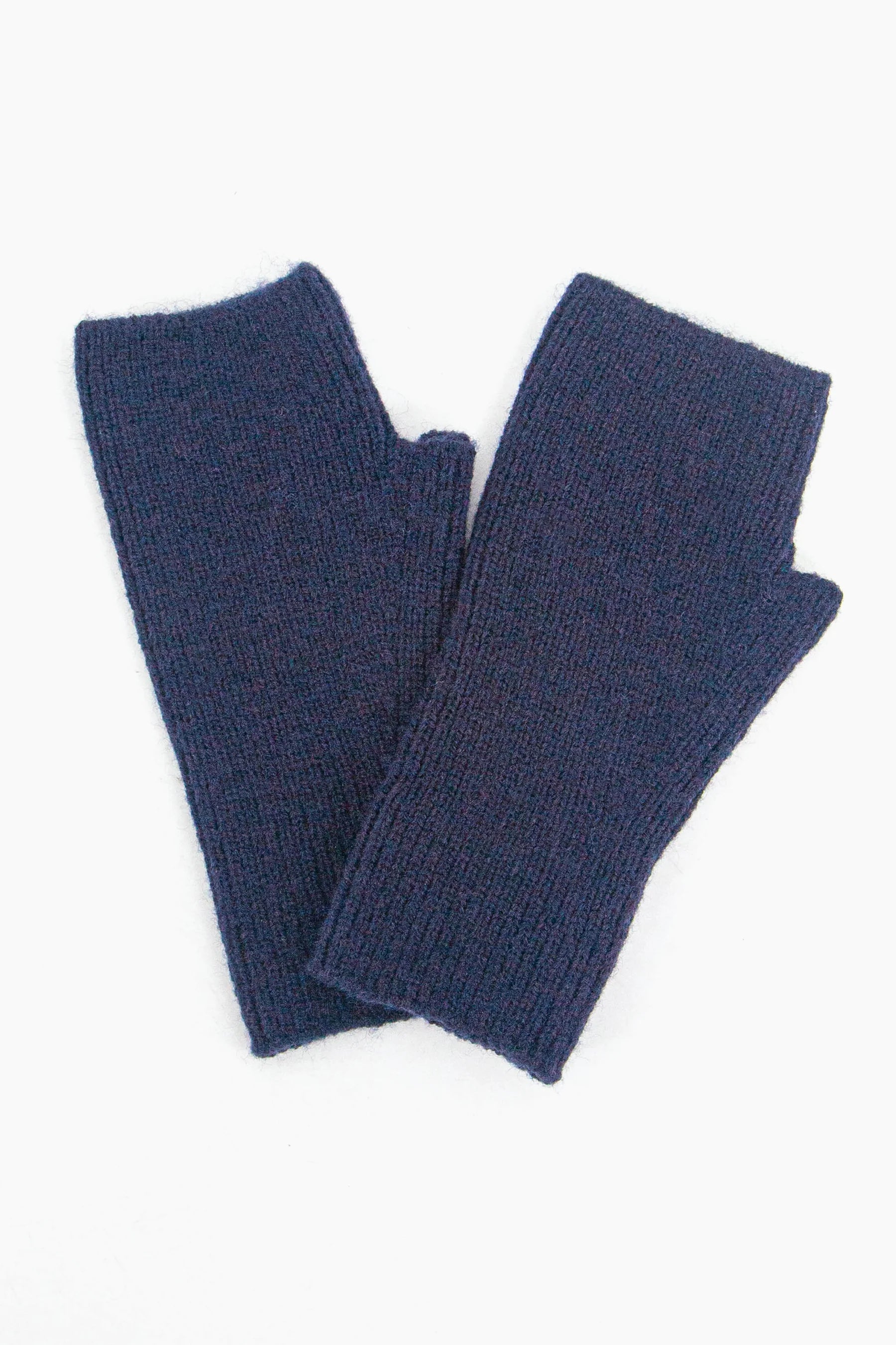 Soft Wristwarmer Gloves in Navy