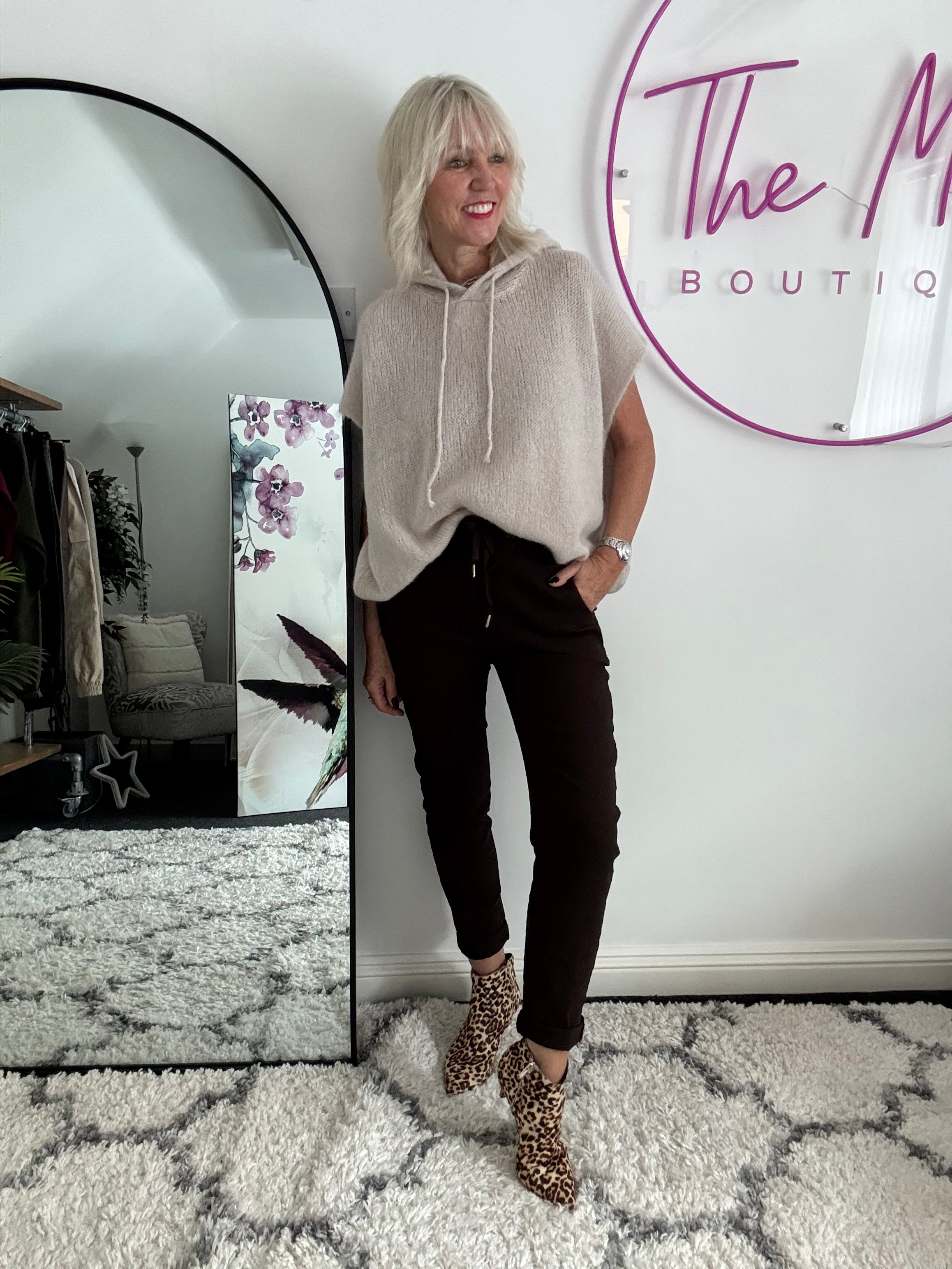 Super Stretch Joggers in Dark Cocoa