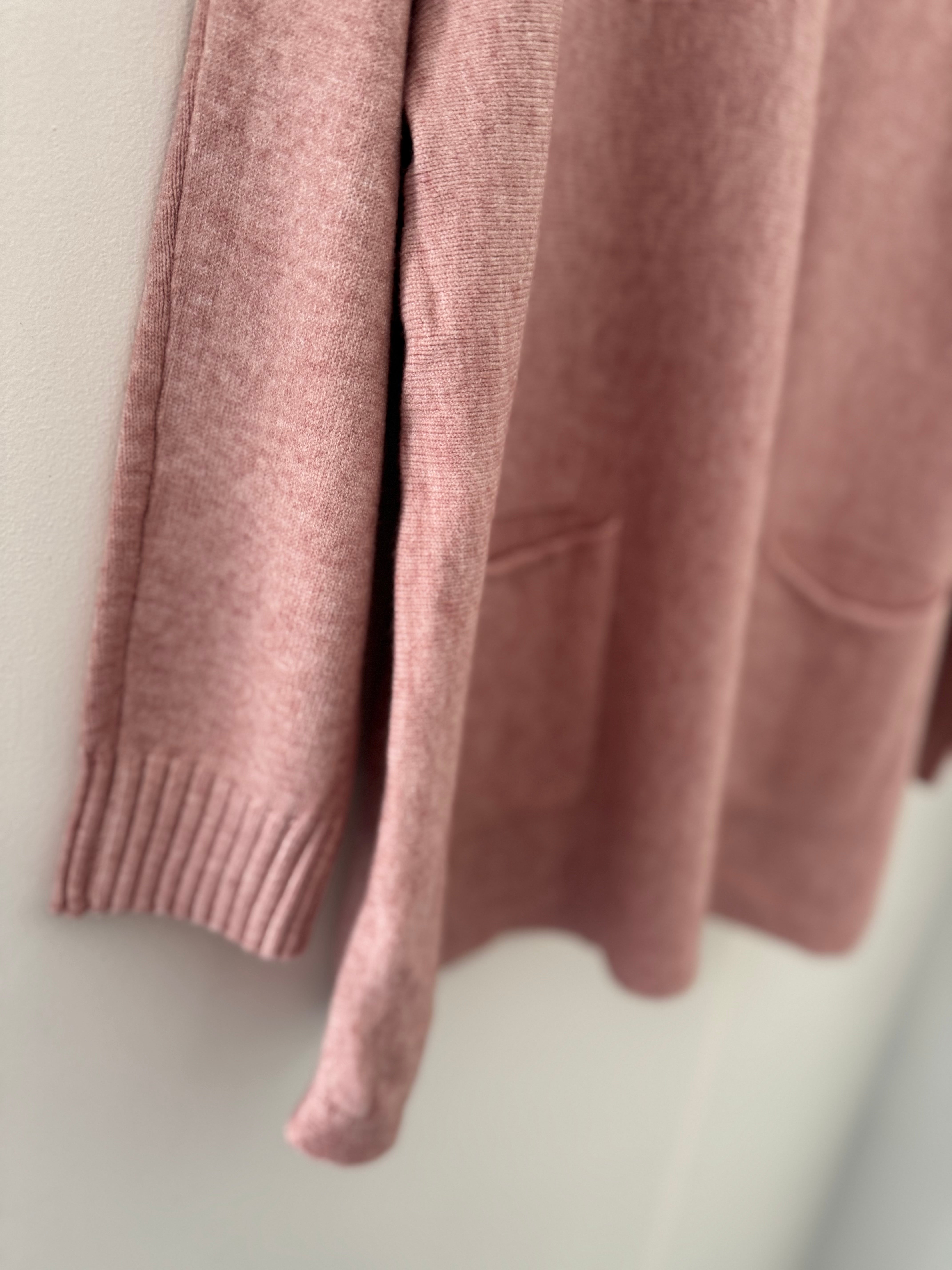 Pocket Jumper in Soft Pink