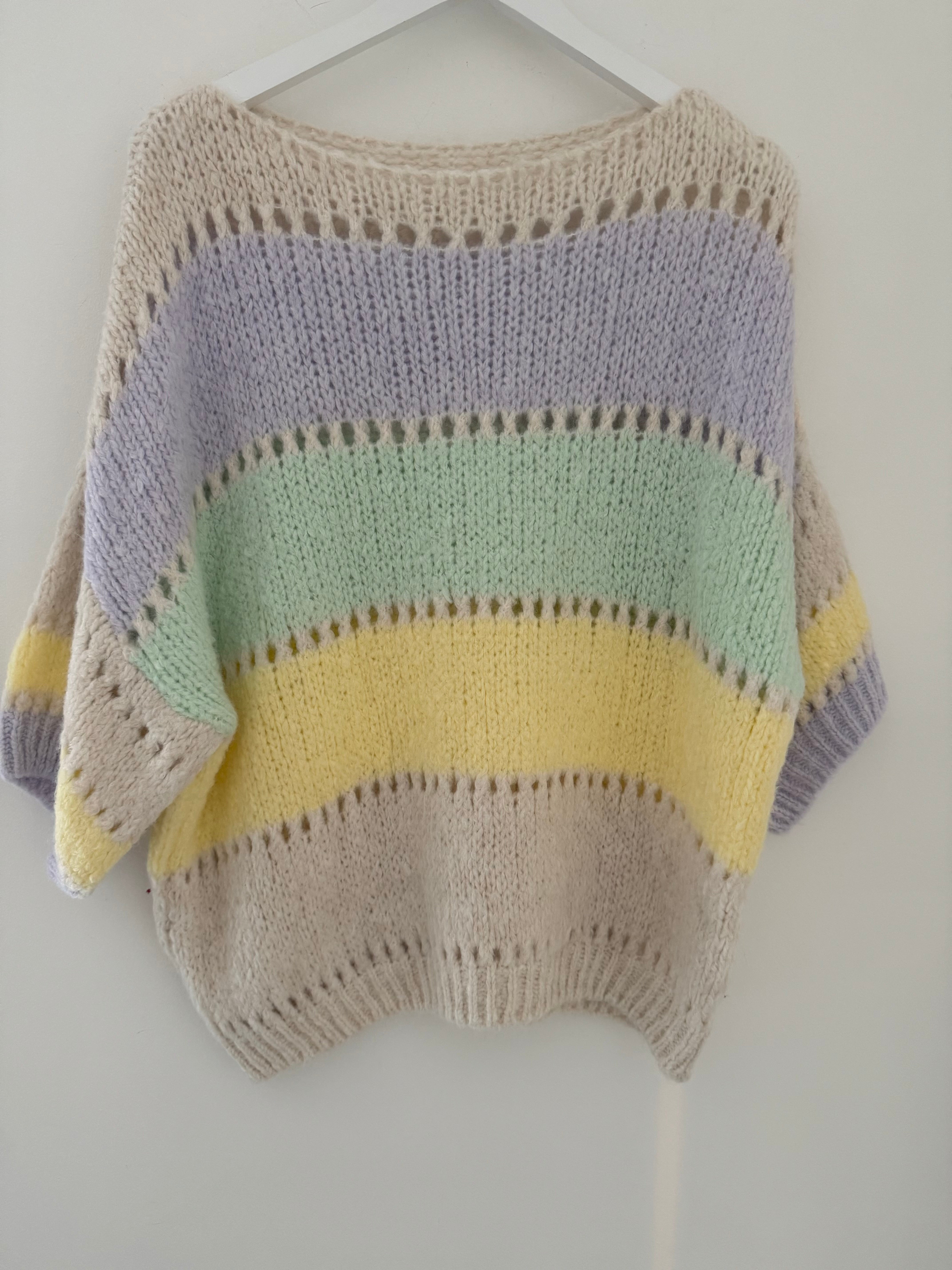 Softy Stripe Jumper in Neopolitan