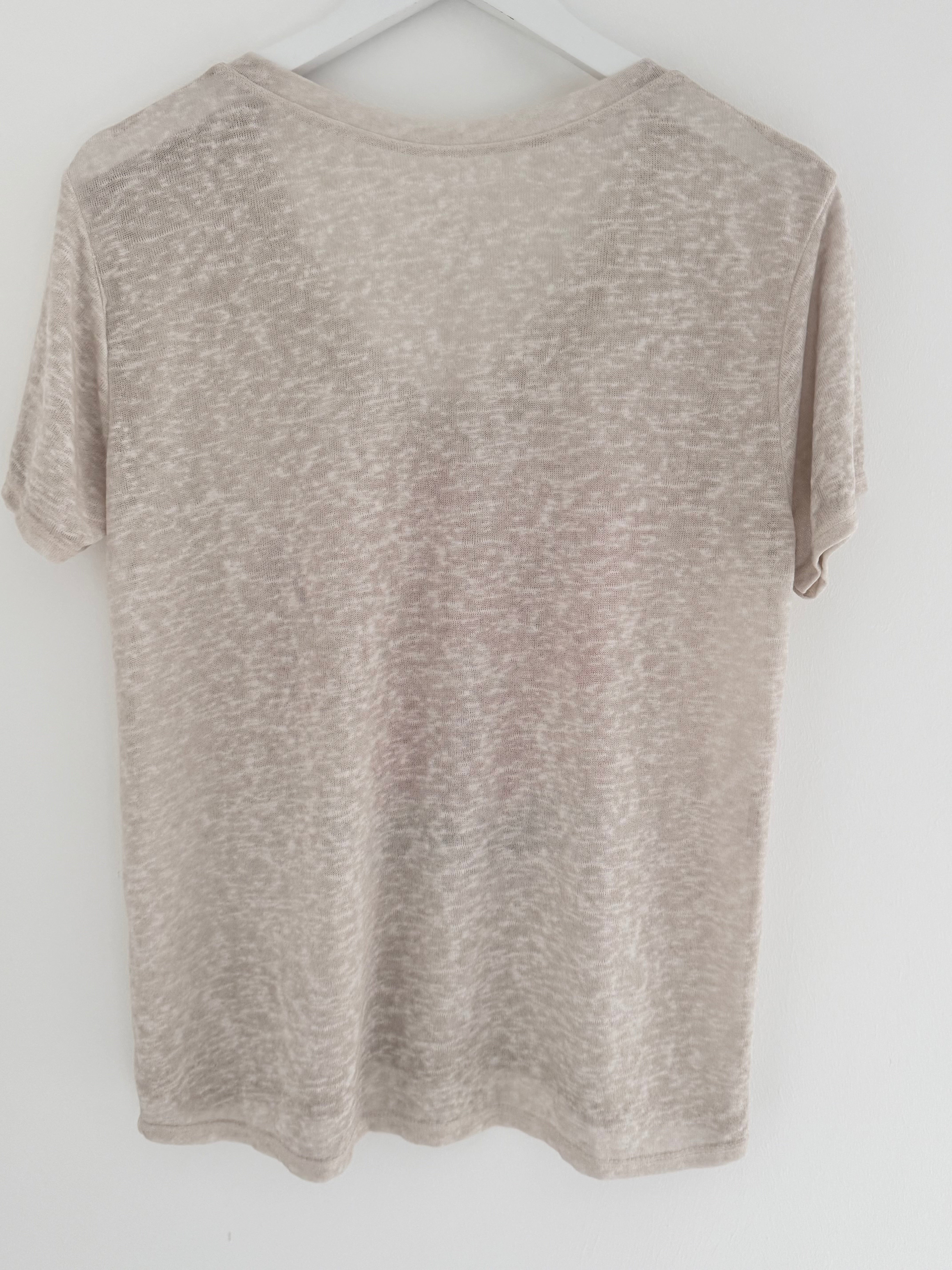 Ibiza Sun Tee in Stone