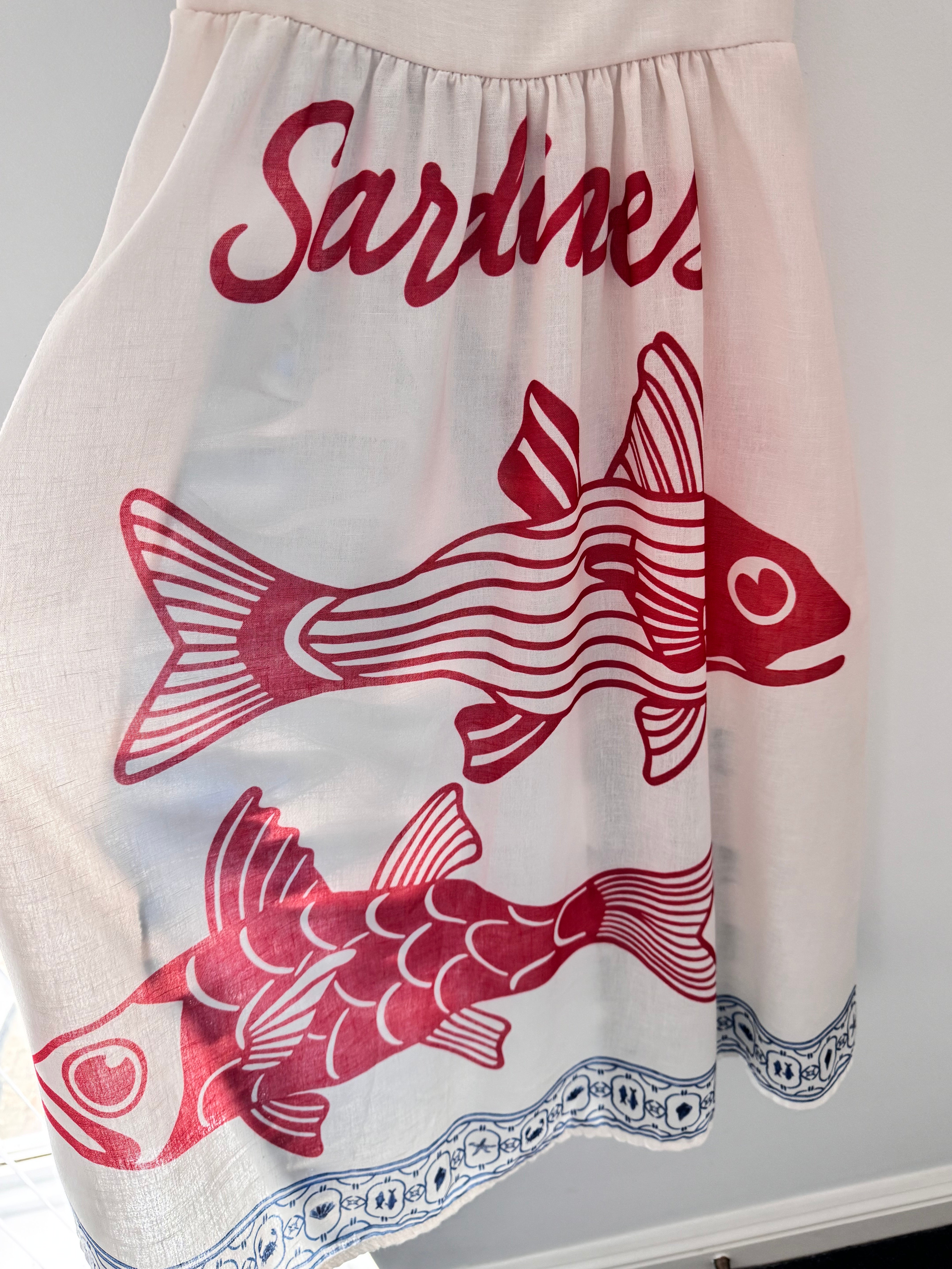 Designer Strappy Fish Dress