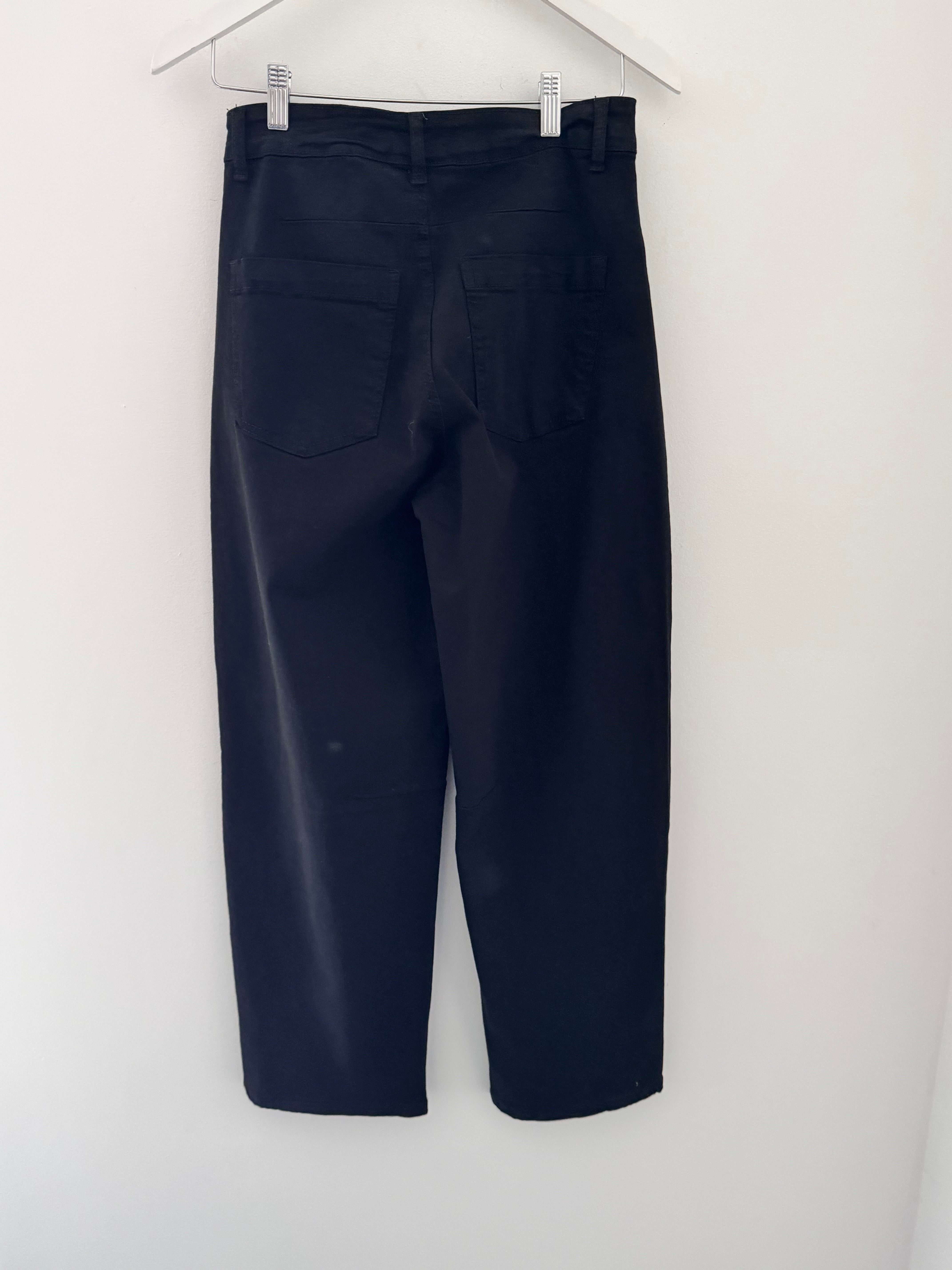 Stretch Boyfriend Jeans in Black