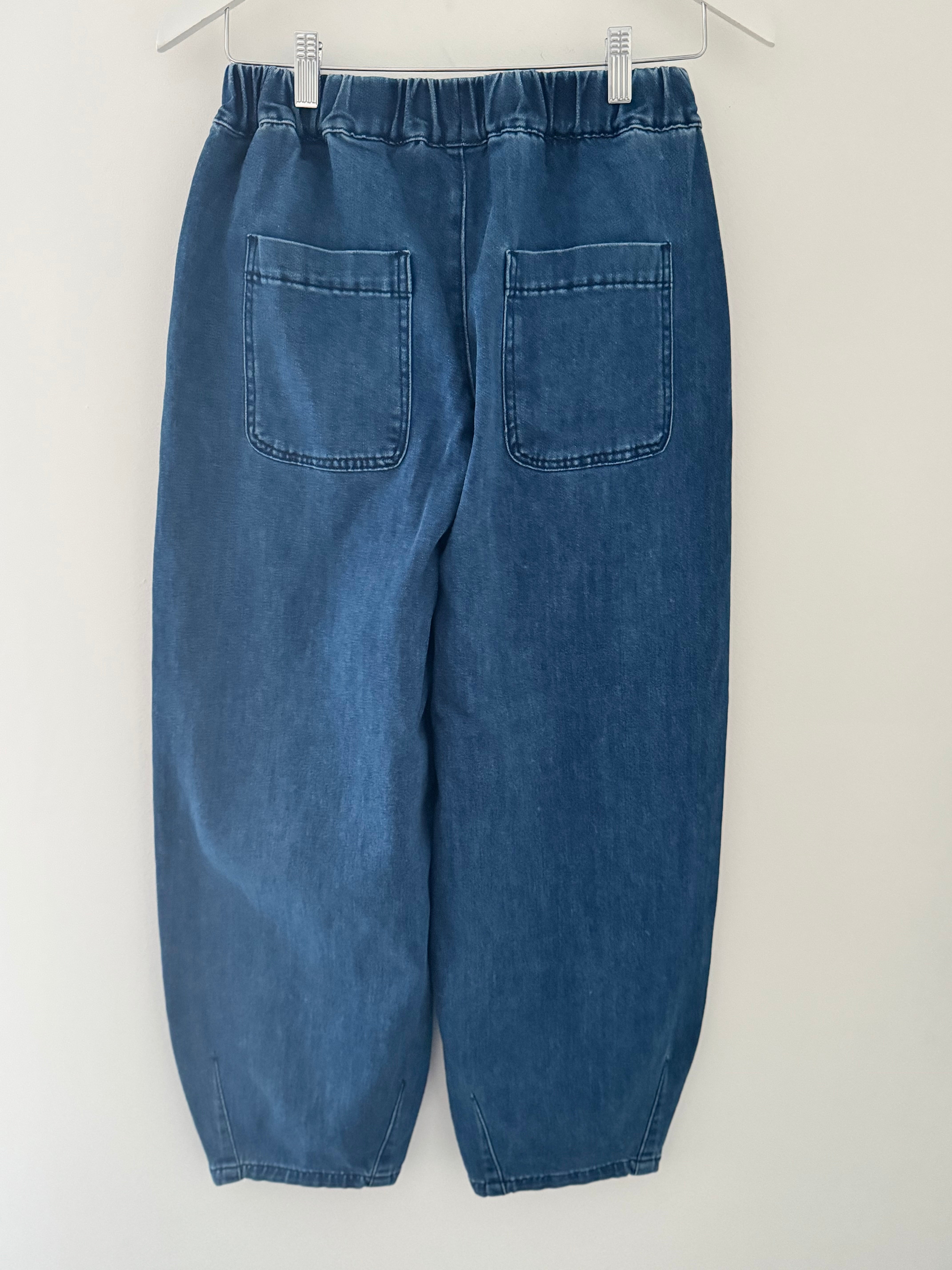 Premium Panel Jeans in Mid Denim