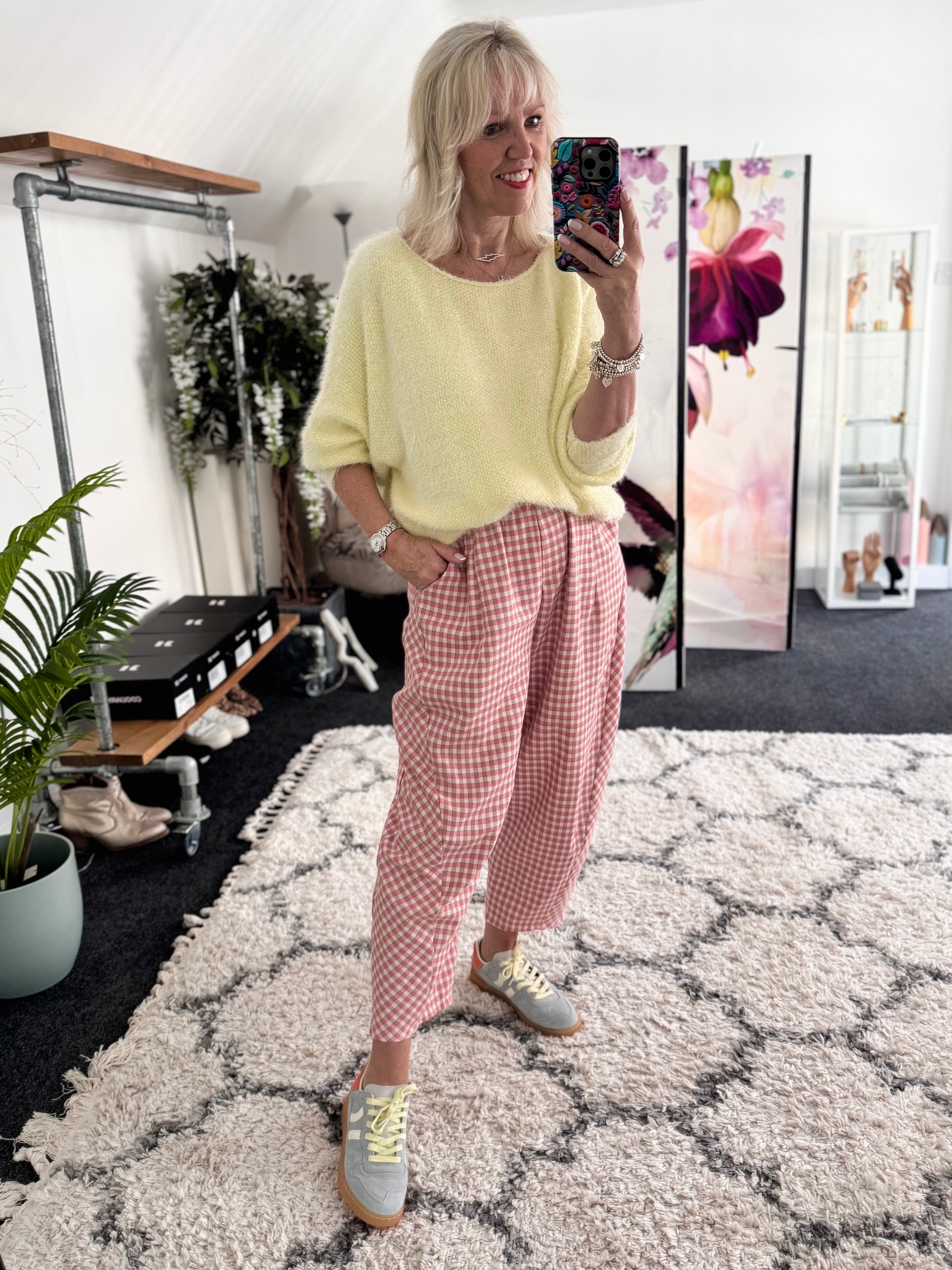 Luxe Fluffy Jumper in Lemon