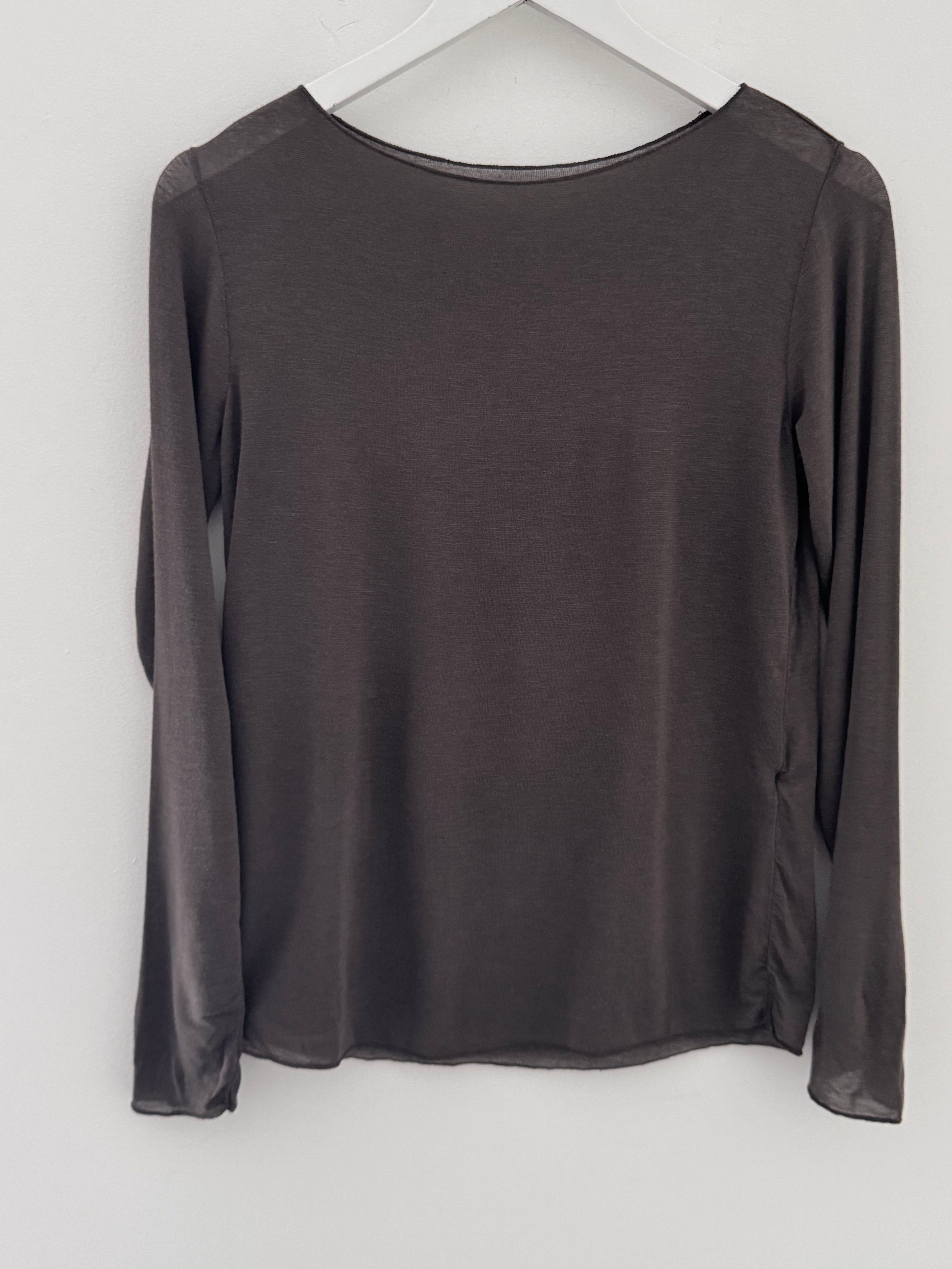 Ultrasoft Cashmere Blend Base Layer in Dark Mocha