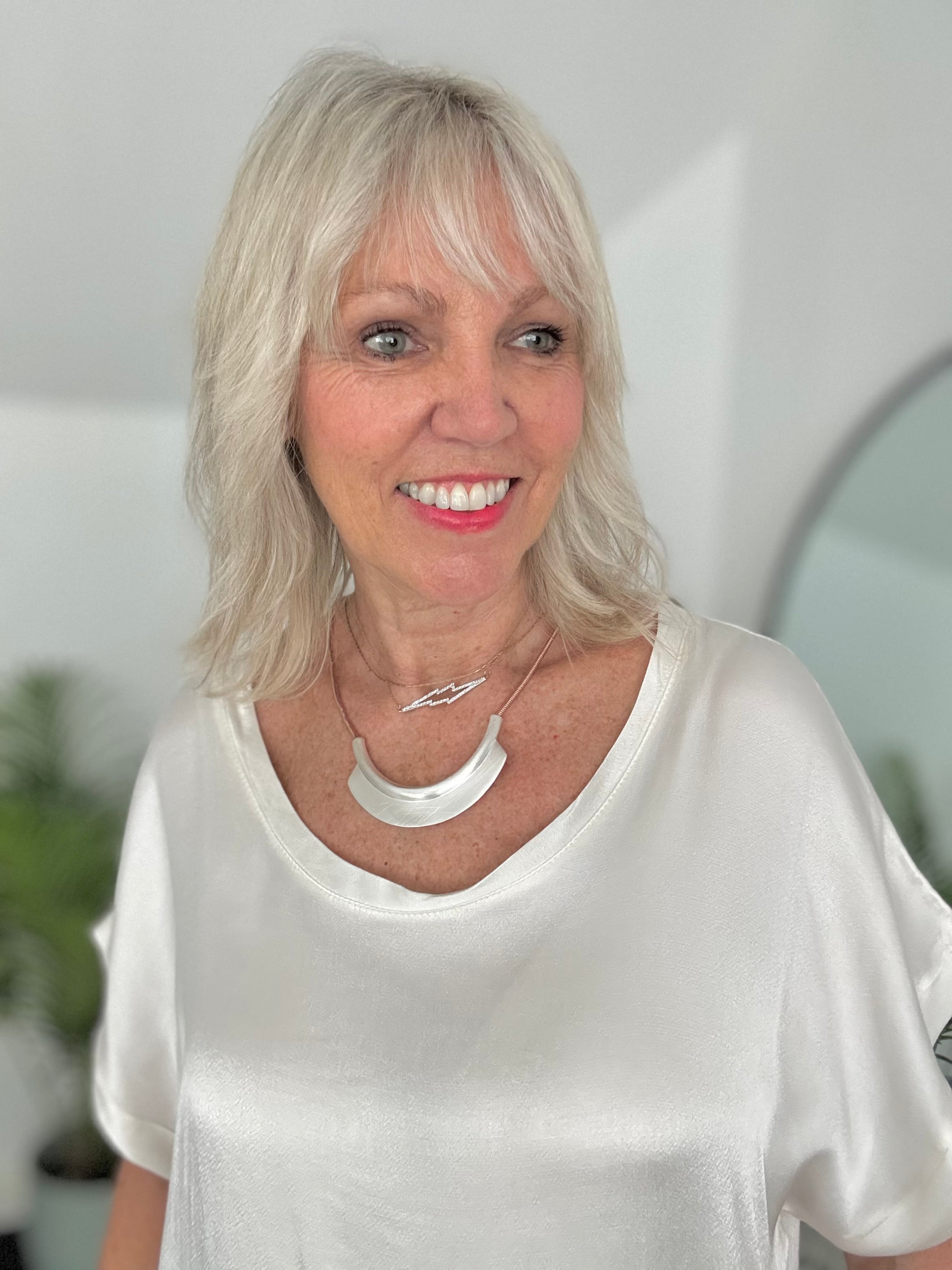 Metal Pendant on Snake Chain