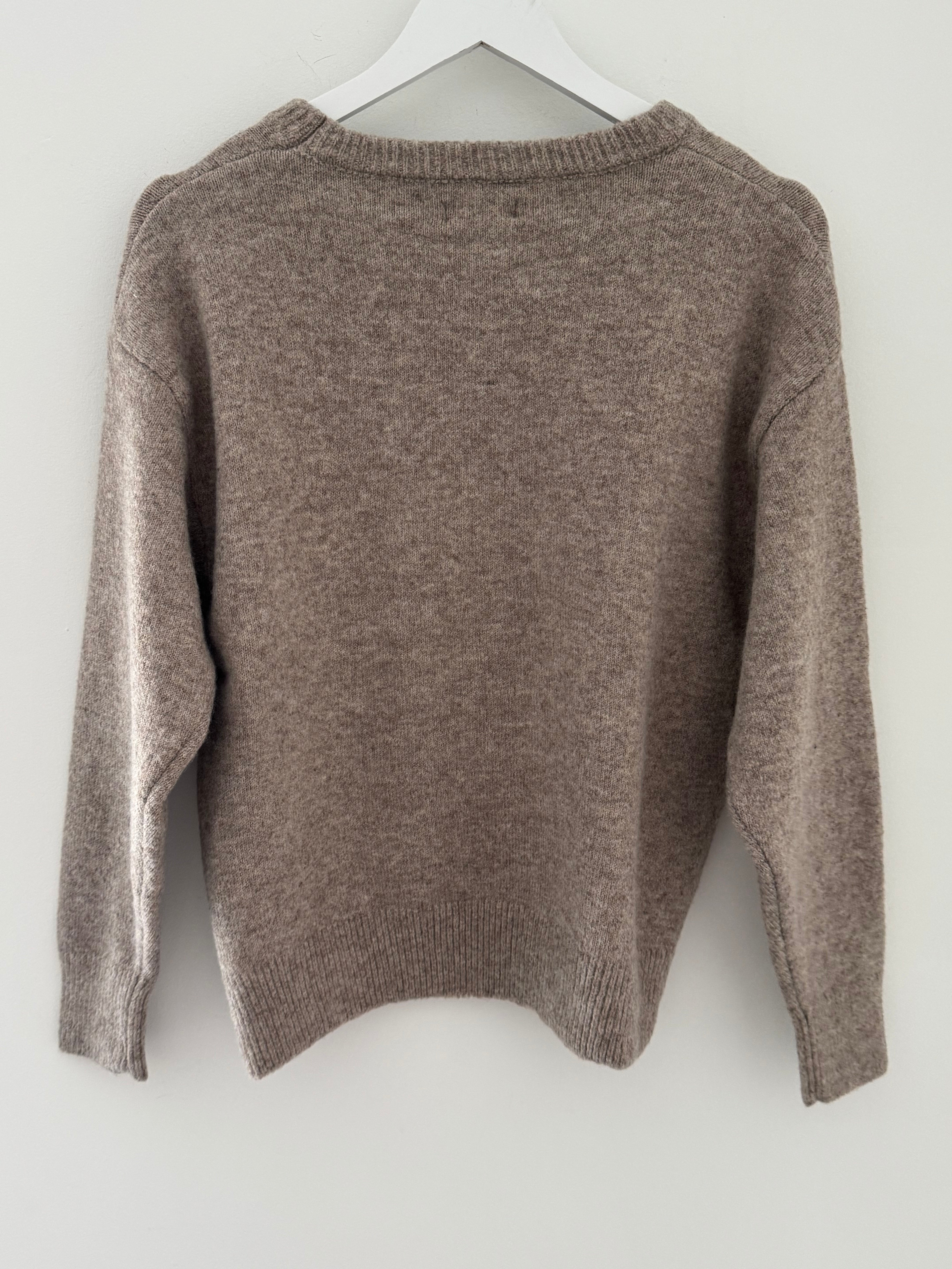 Soft & Cosy Round Neck Jumper in Mocha
