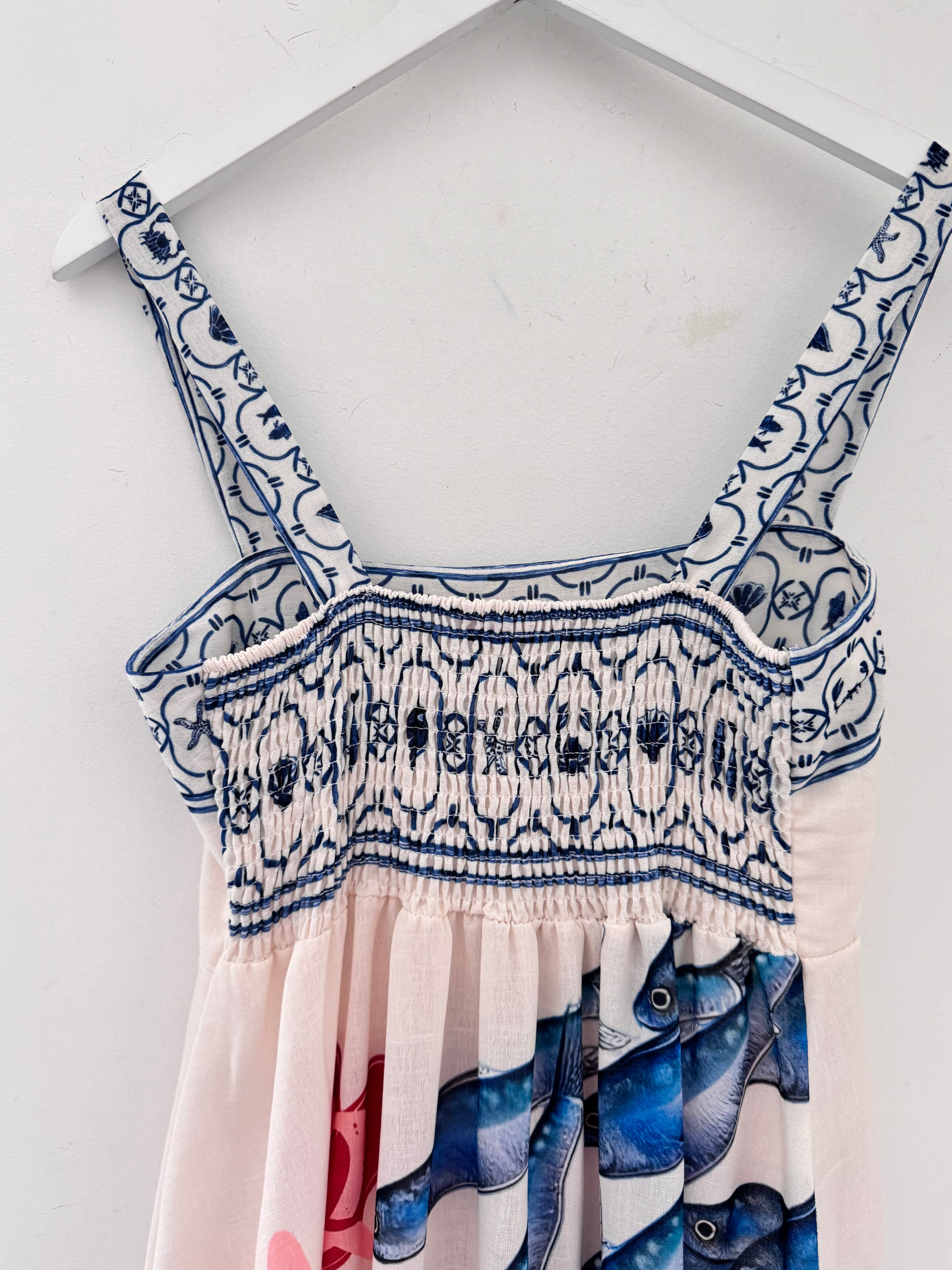 Designer Strappy Fish Dress