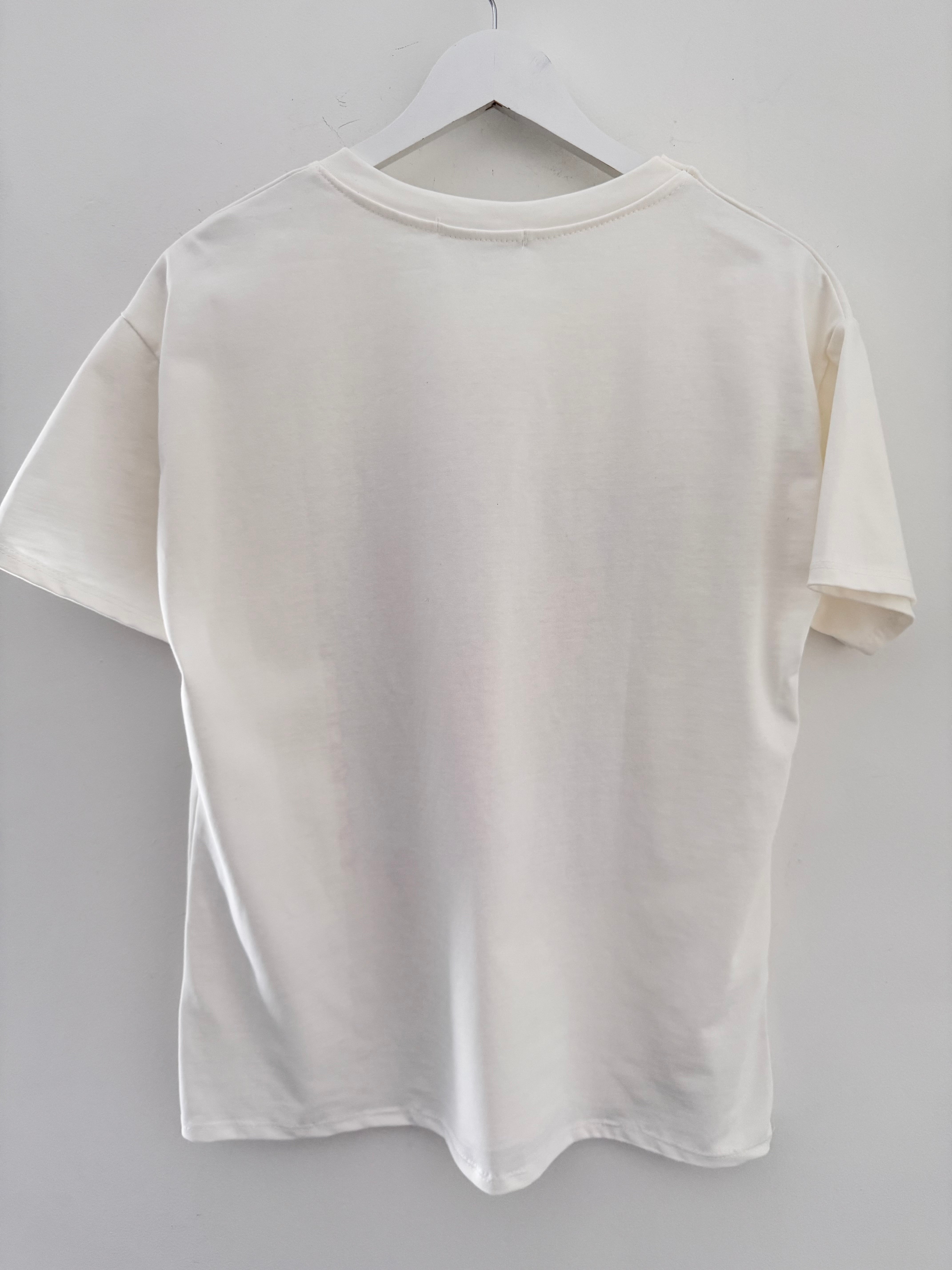 Luxe Lobster Tee in Ivory