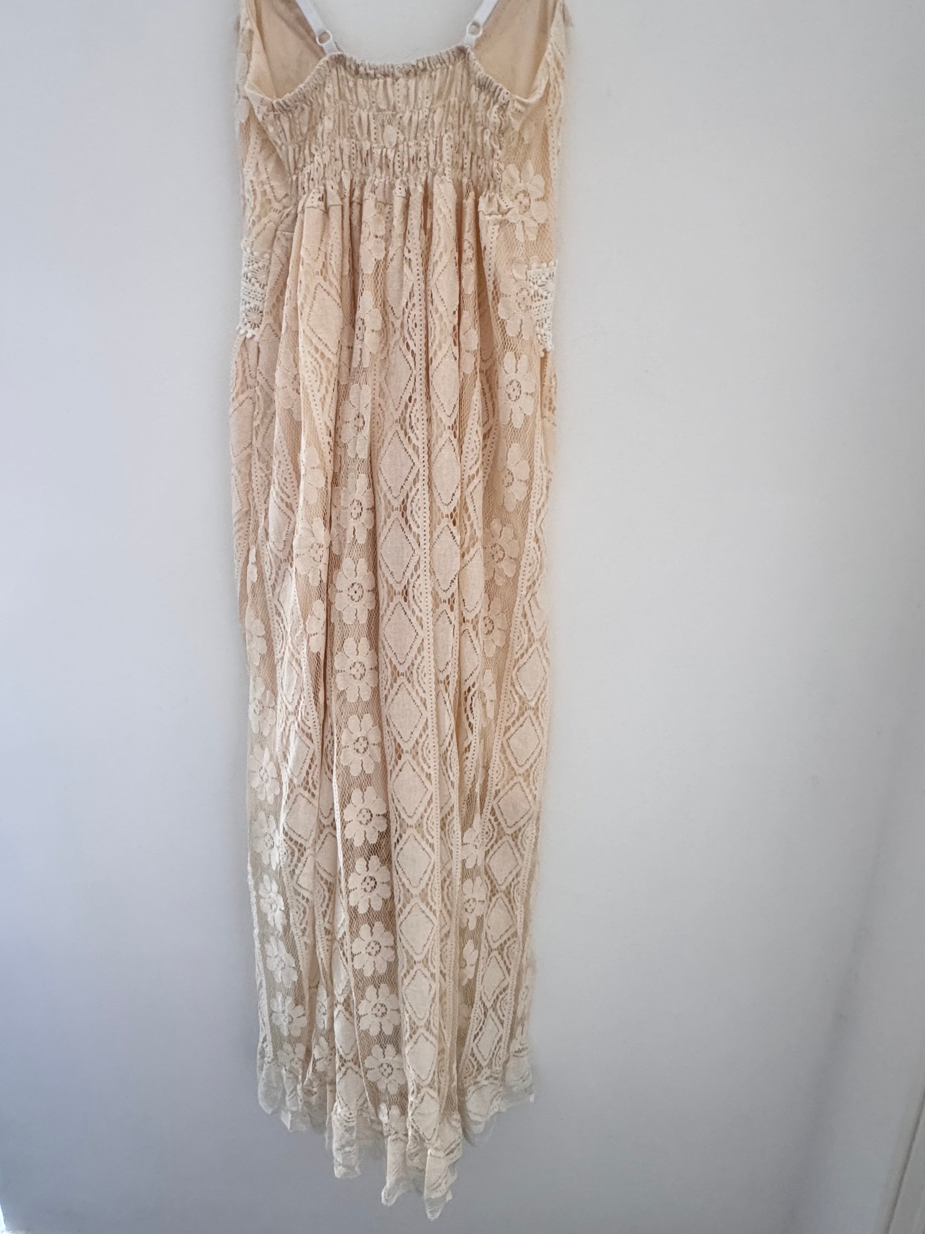 Summer Tassel Dress in Vanilla