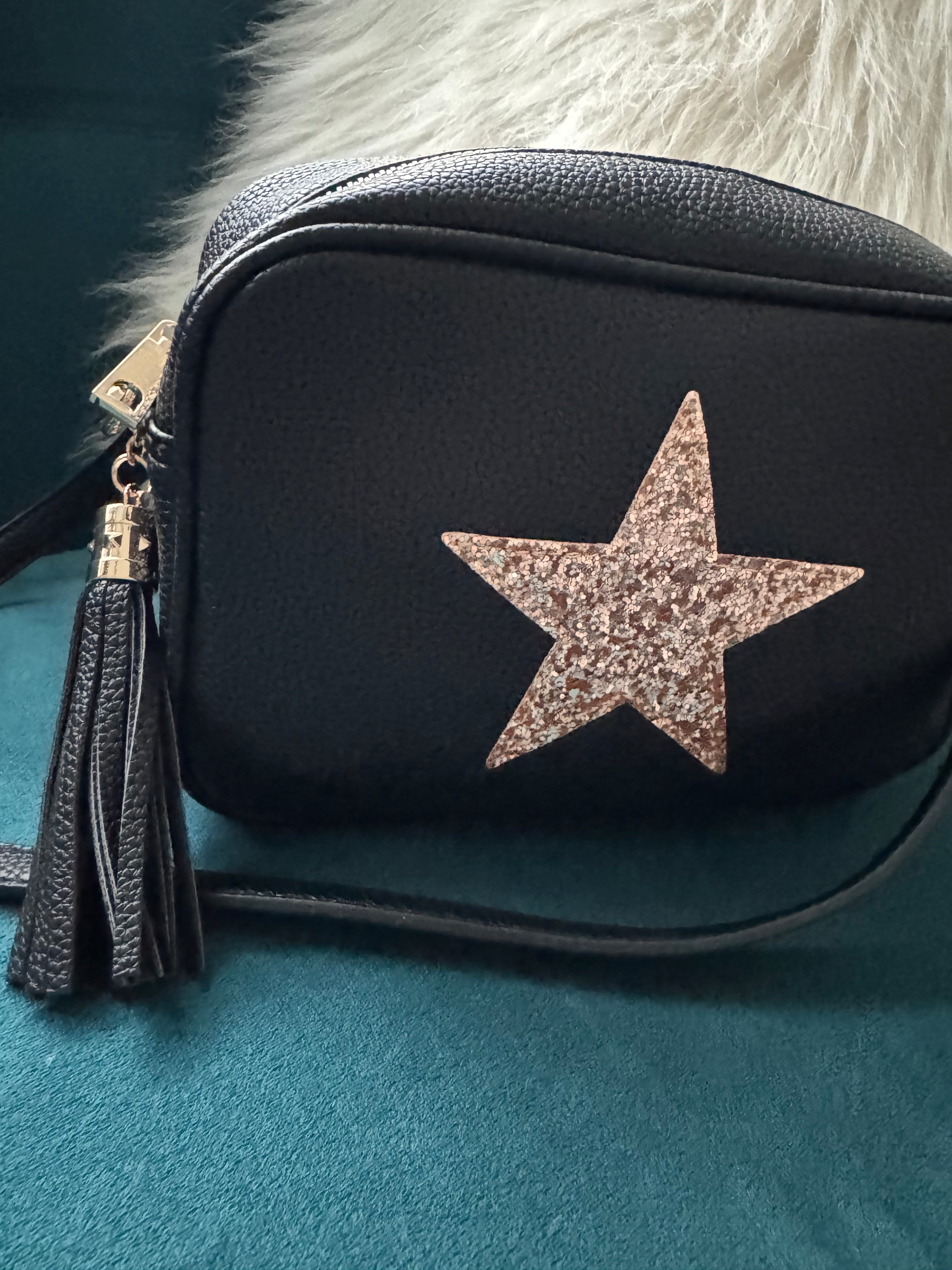 Pebble Star Bag in Black