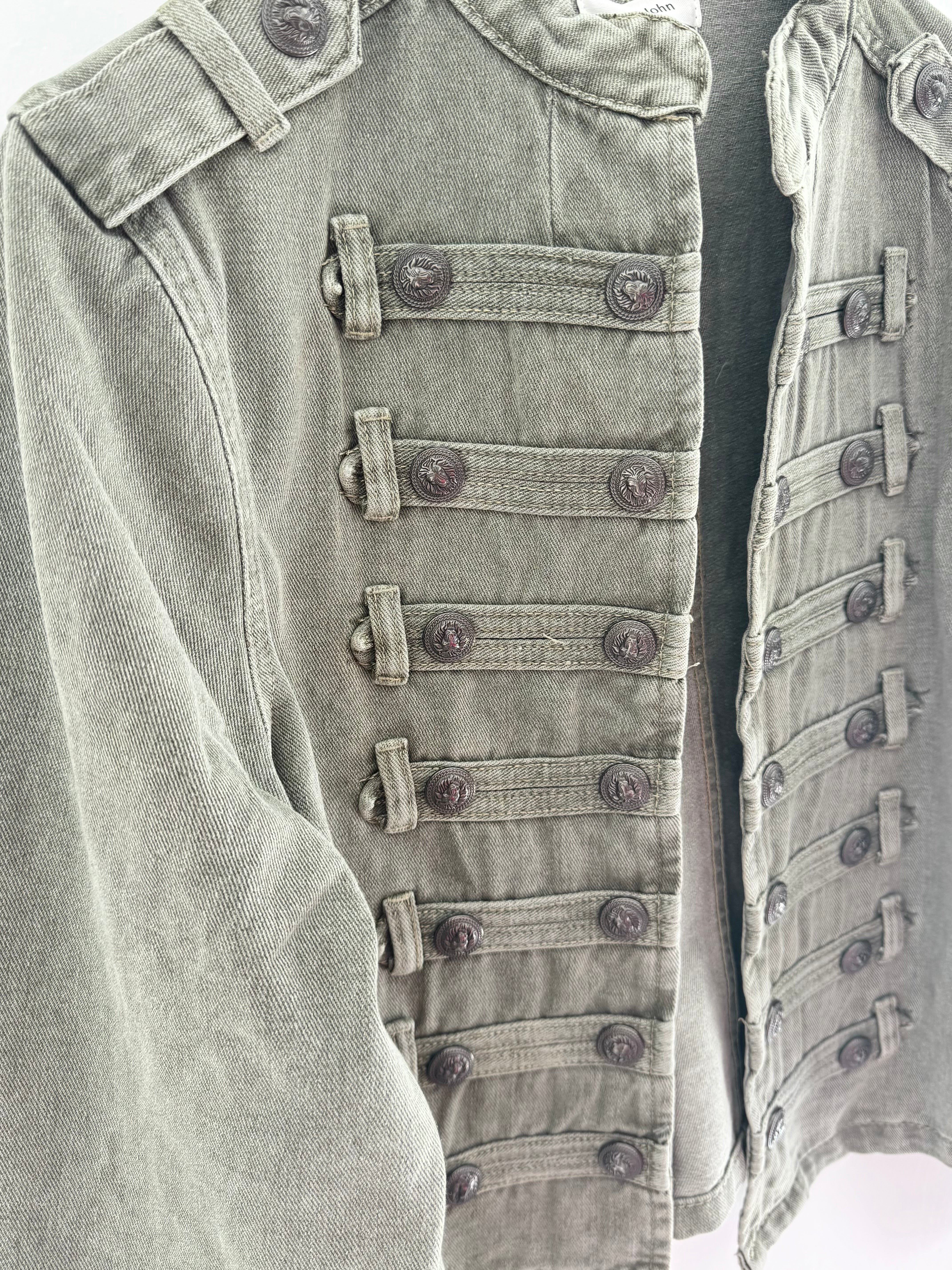 Military Jacket in Khaki