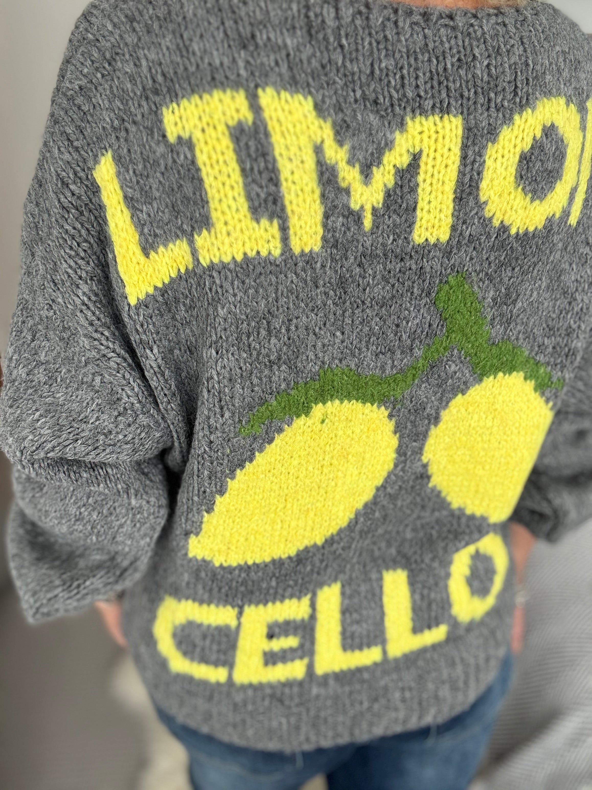 Limoncello Jumper in Grey