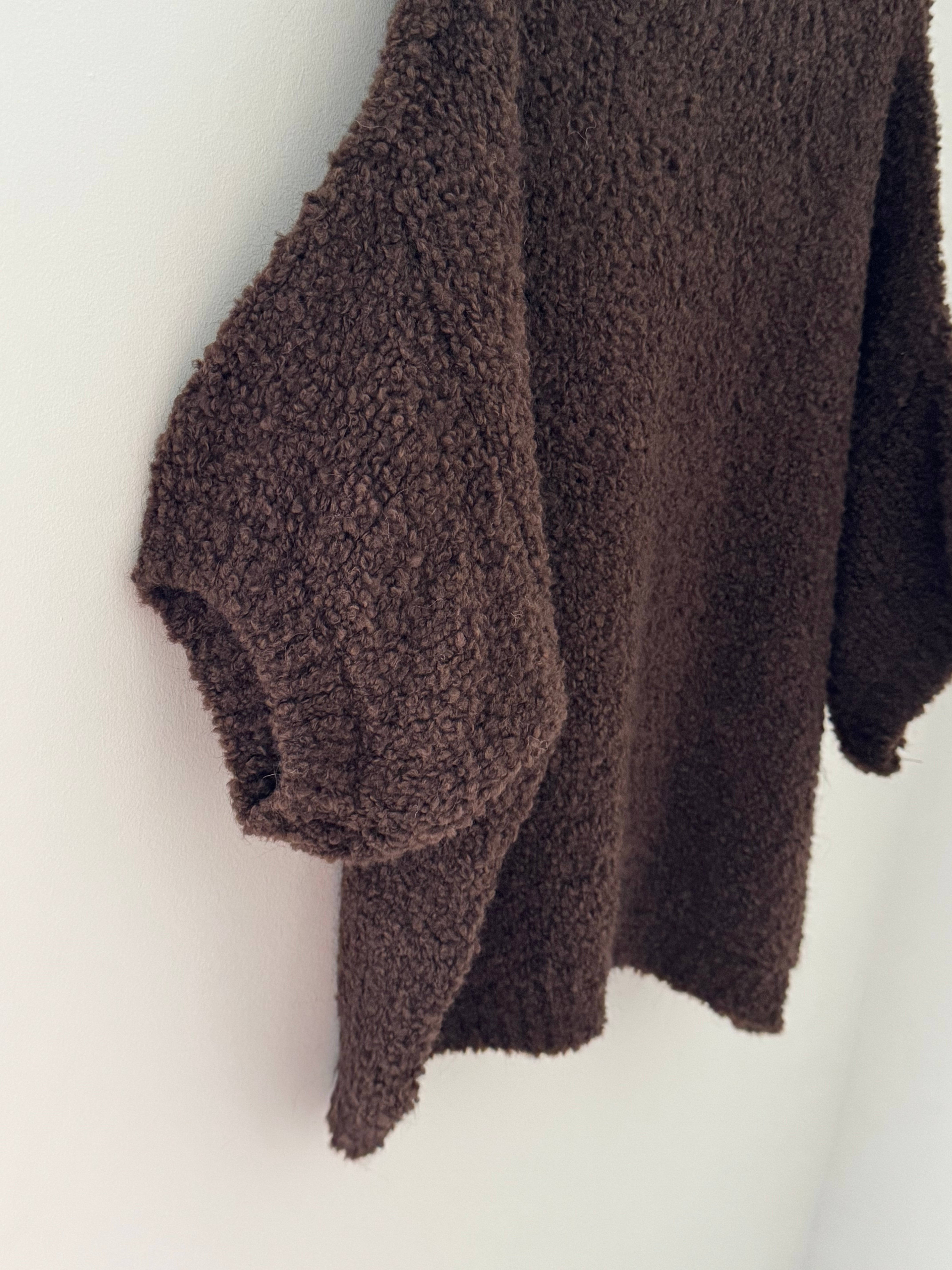 Boucle Jumper in Chocolate