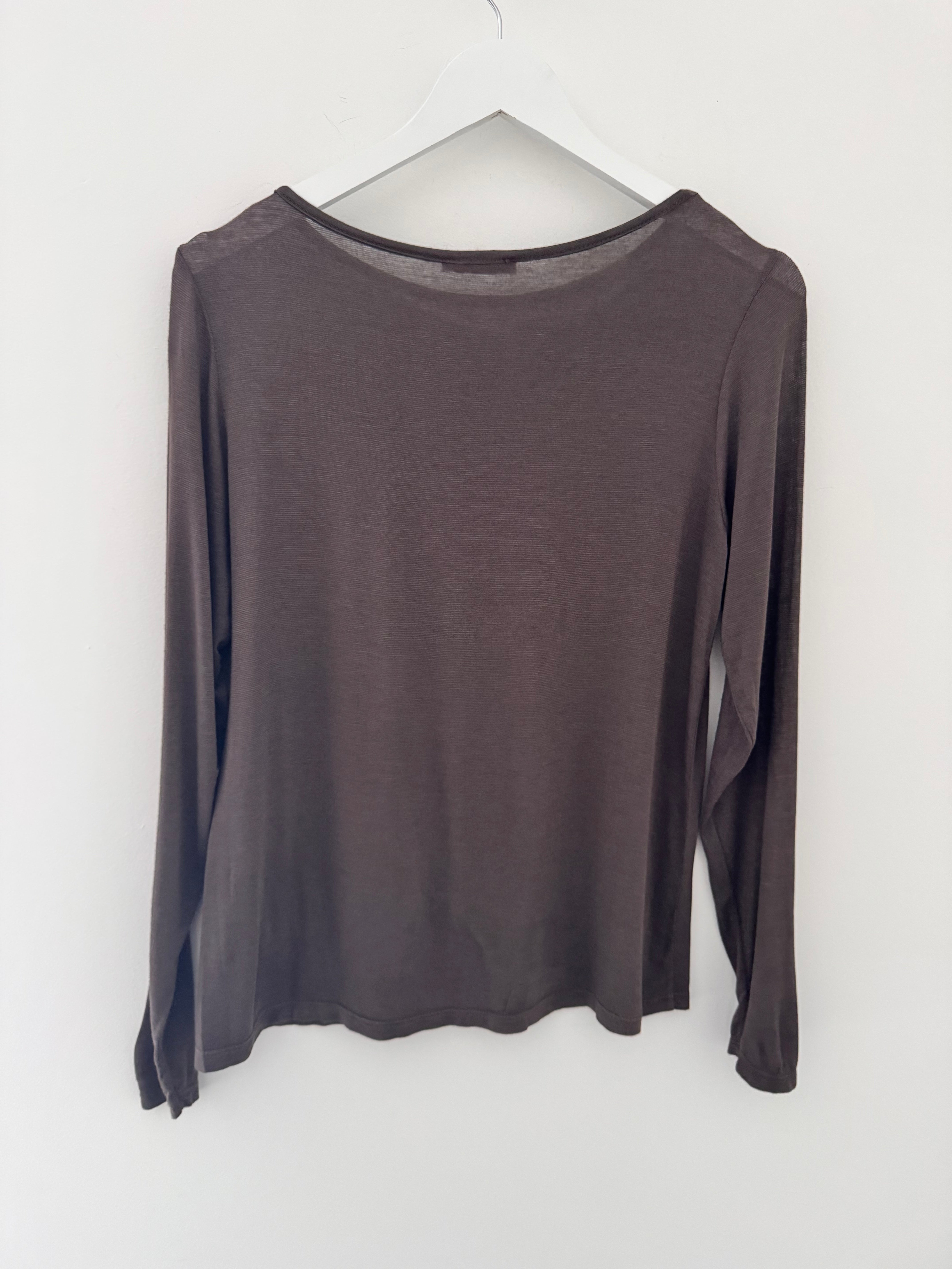 Ultrasoft Cashmere Blend Base Layer in Cocoa