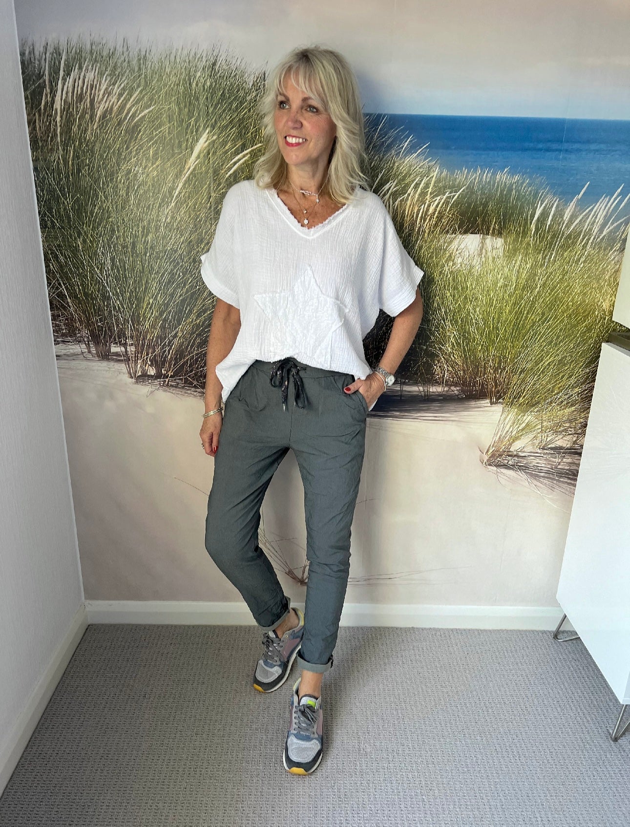 Super Stretch Joggers in Charcoal