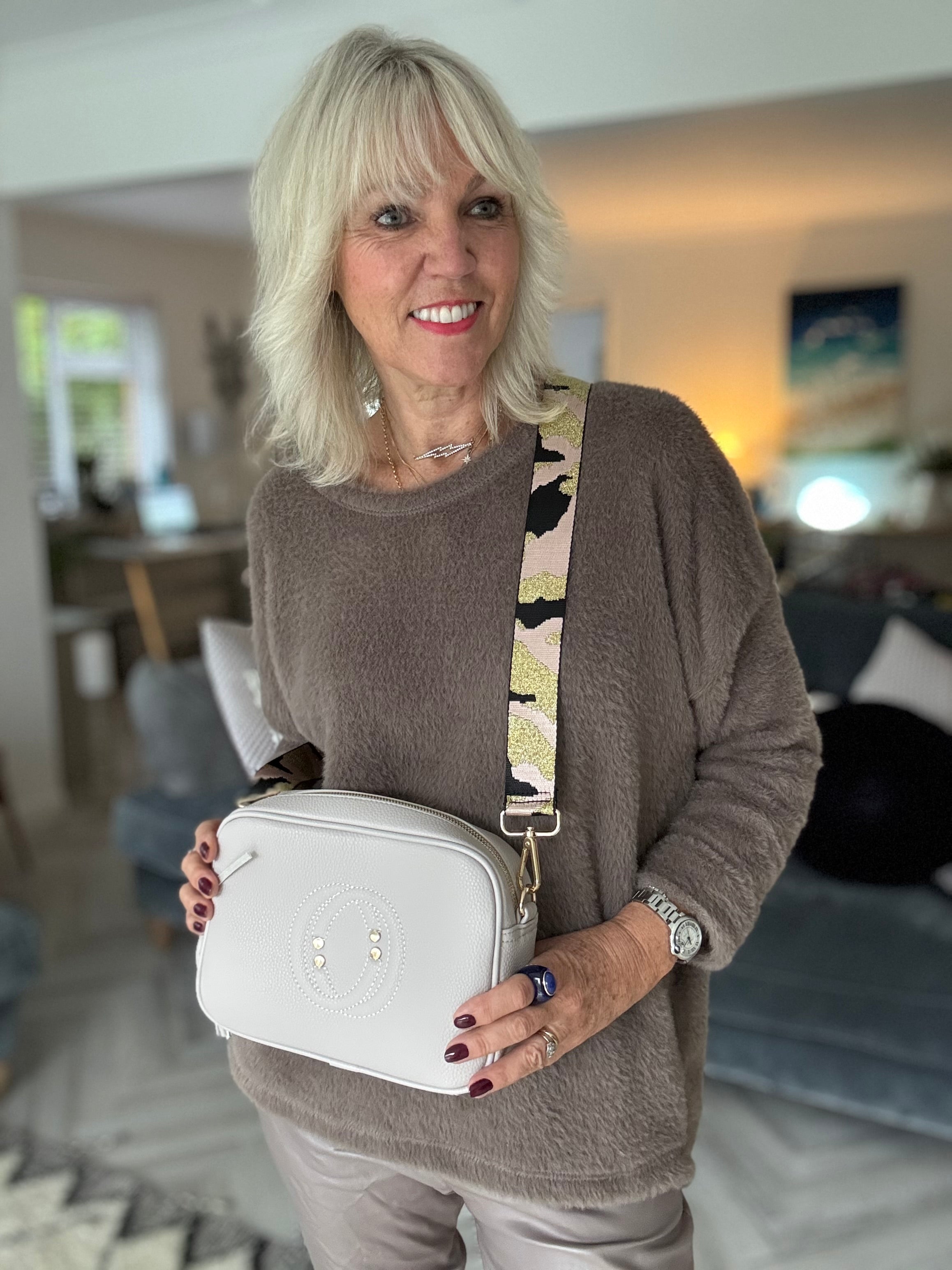 Crossbody Bag in Nude