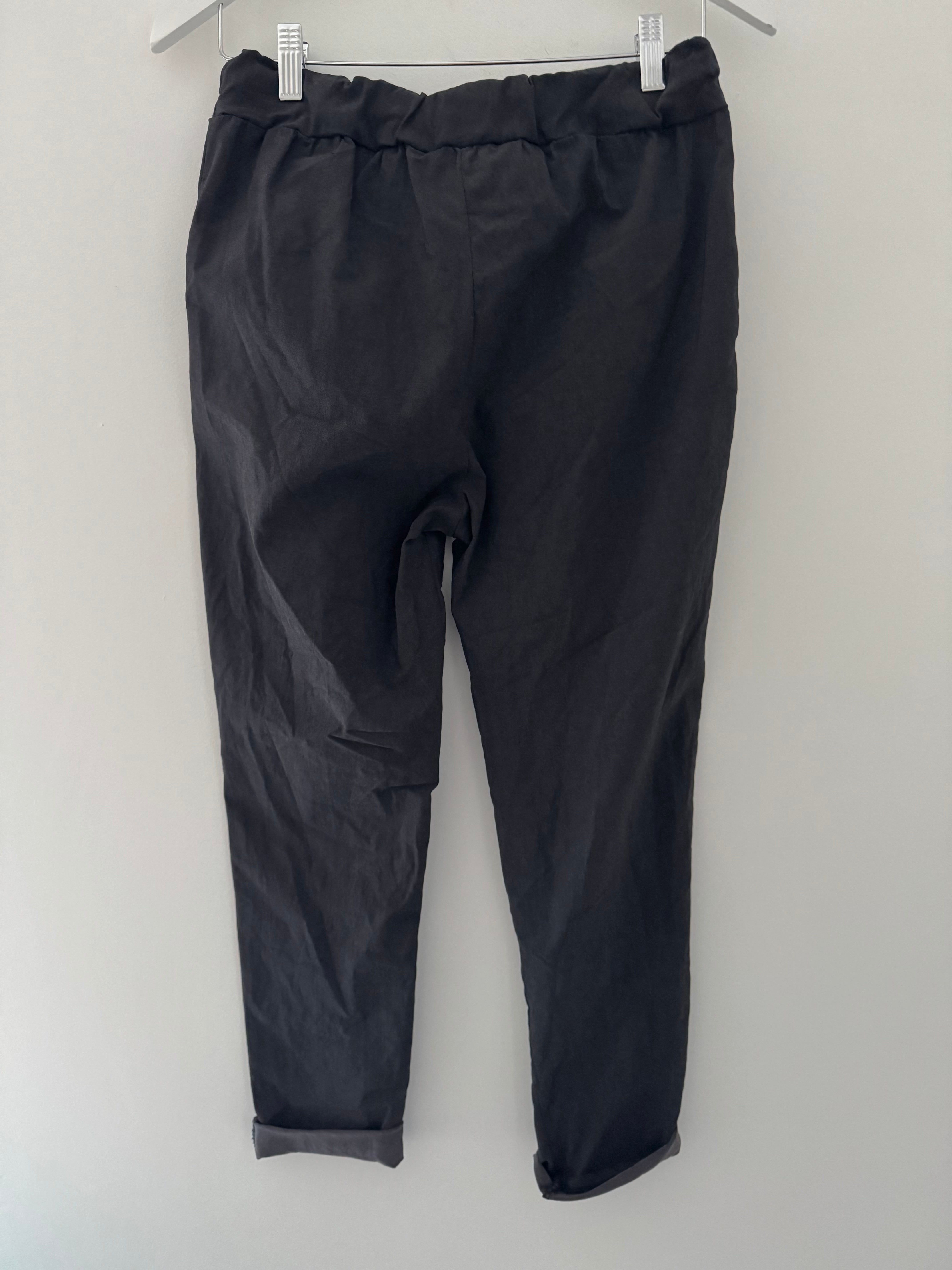 Super Stretch Joggers in Washed Black