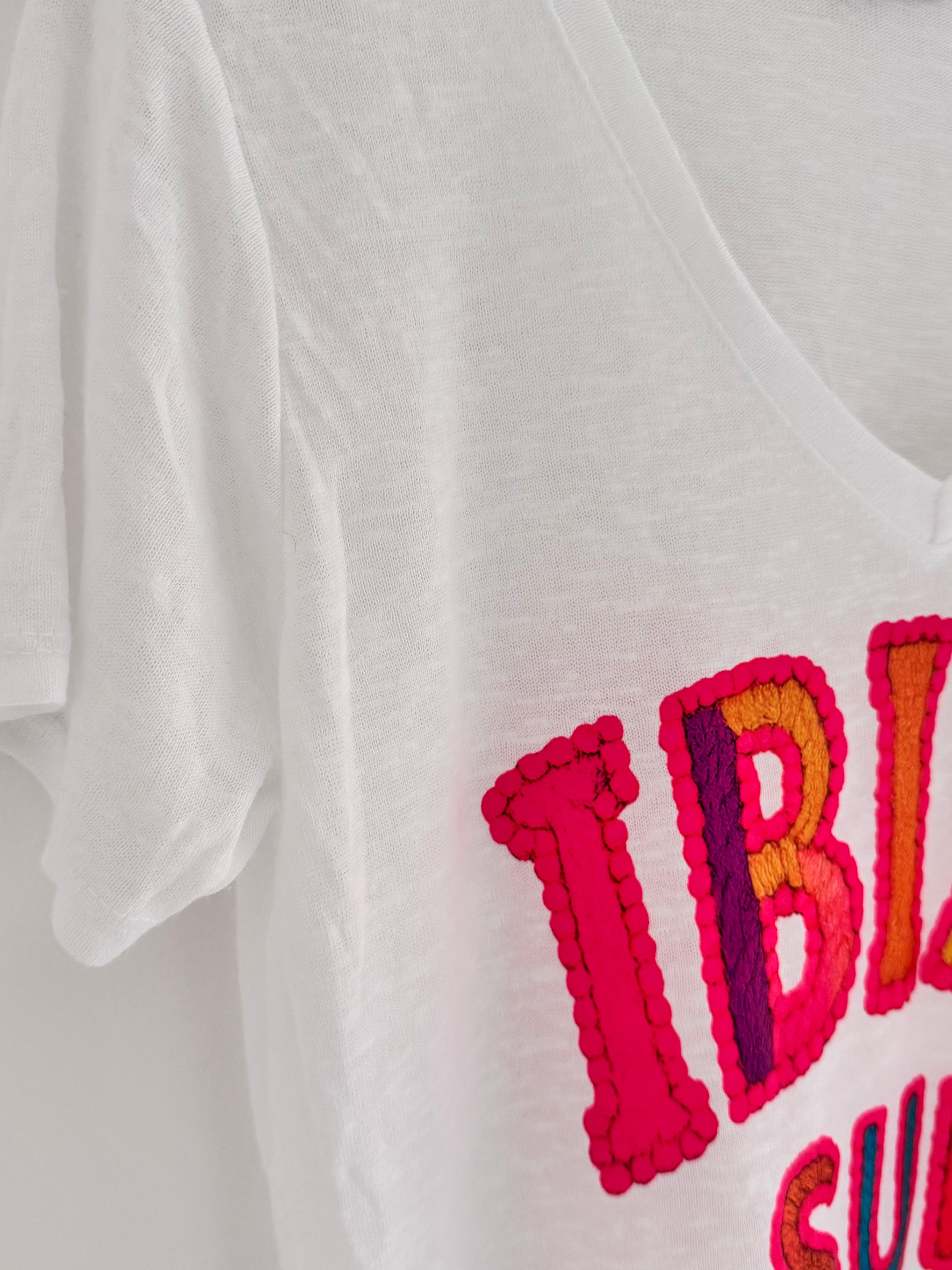 Ibiza Sun Tee in White