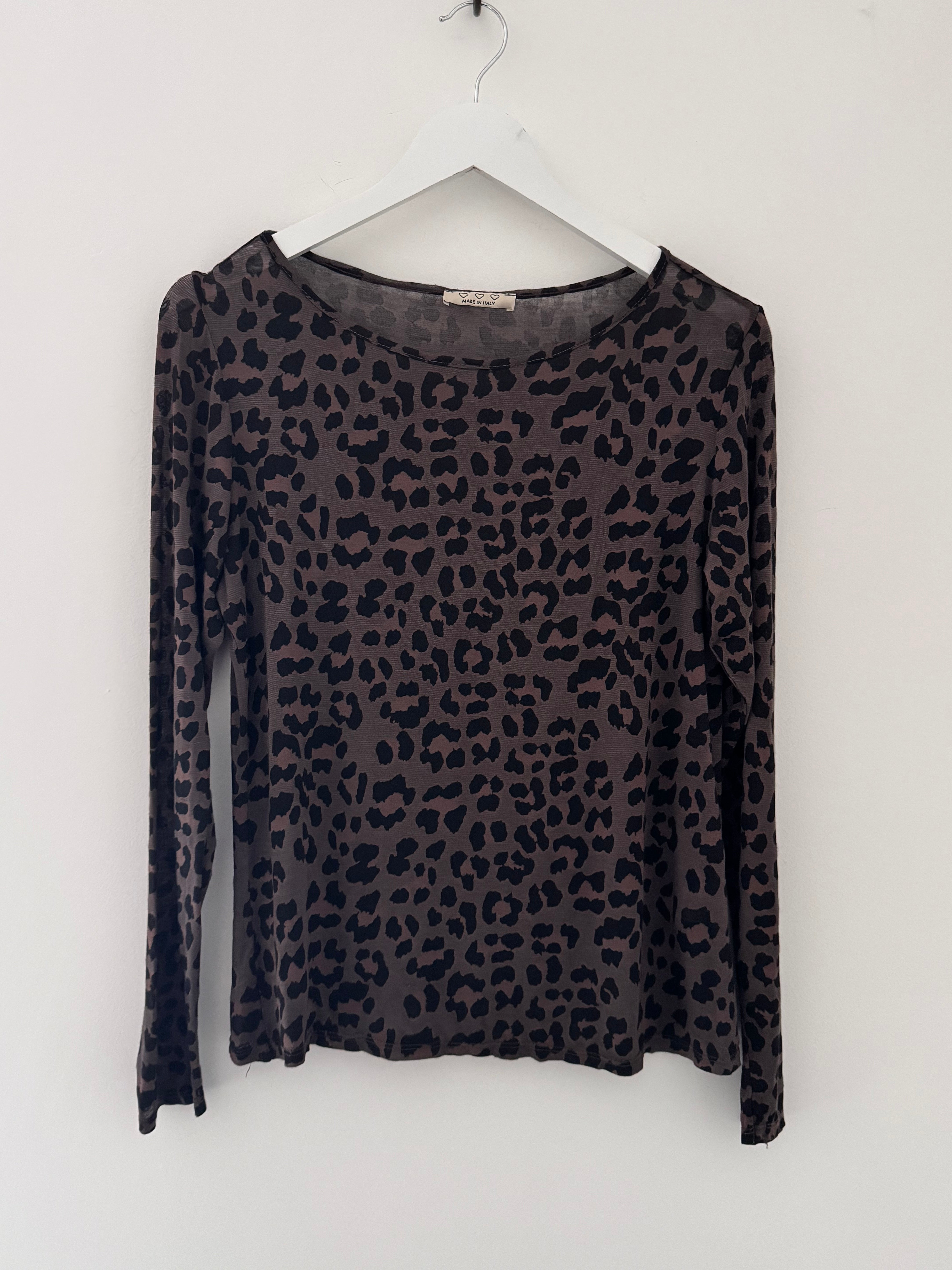 Ultrasoft Cashmere Blend Base Layer in Chocolate Leo