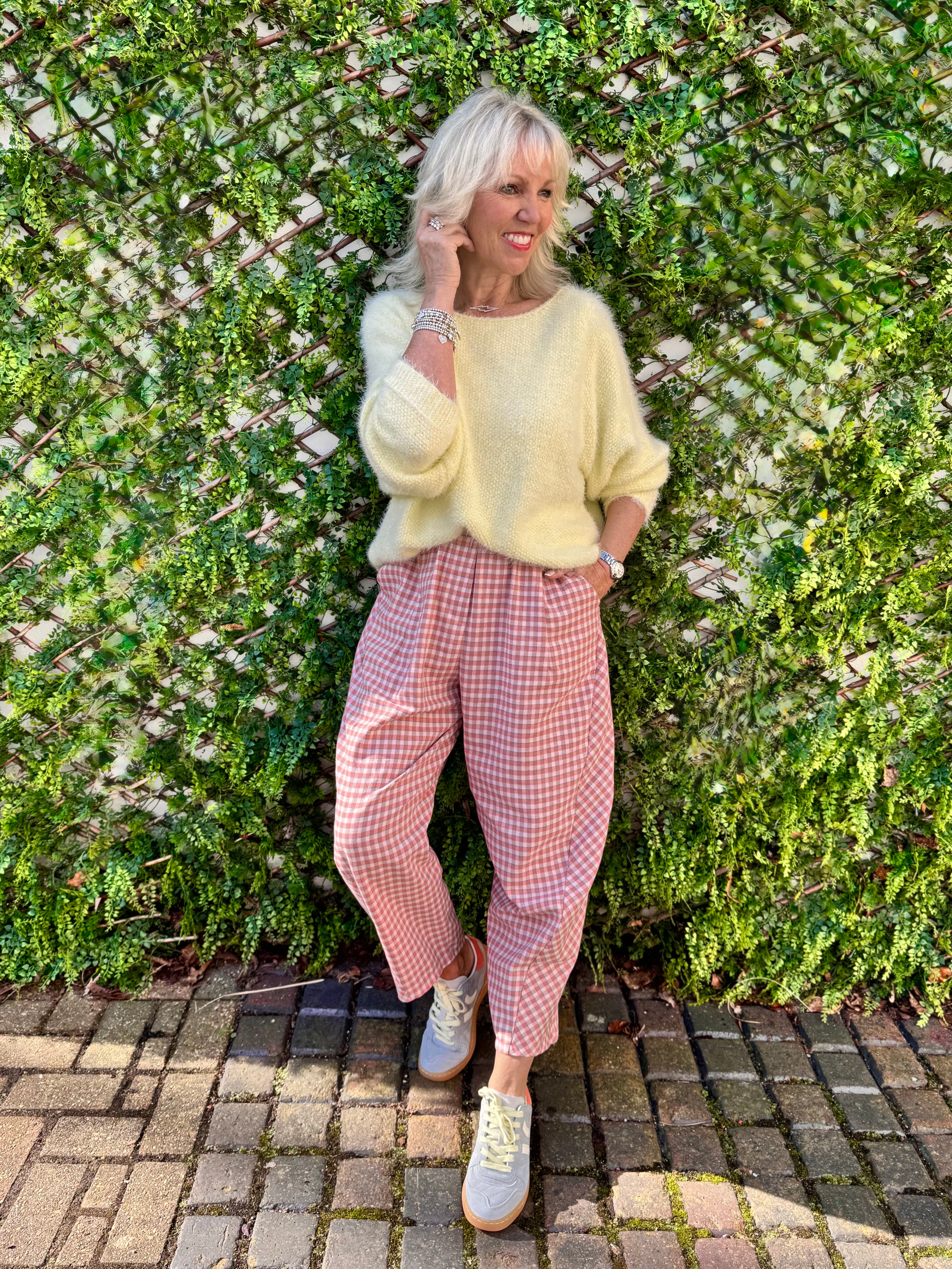 Luxe Fluffy Jumper in Lemon