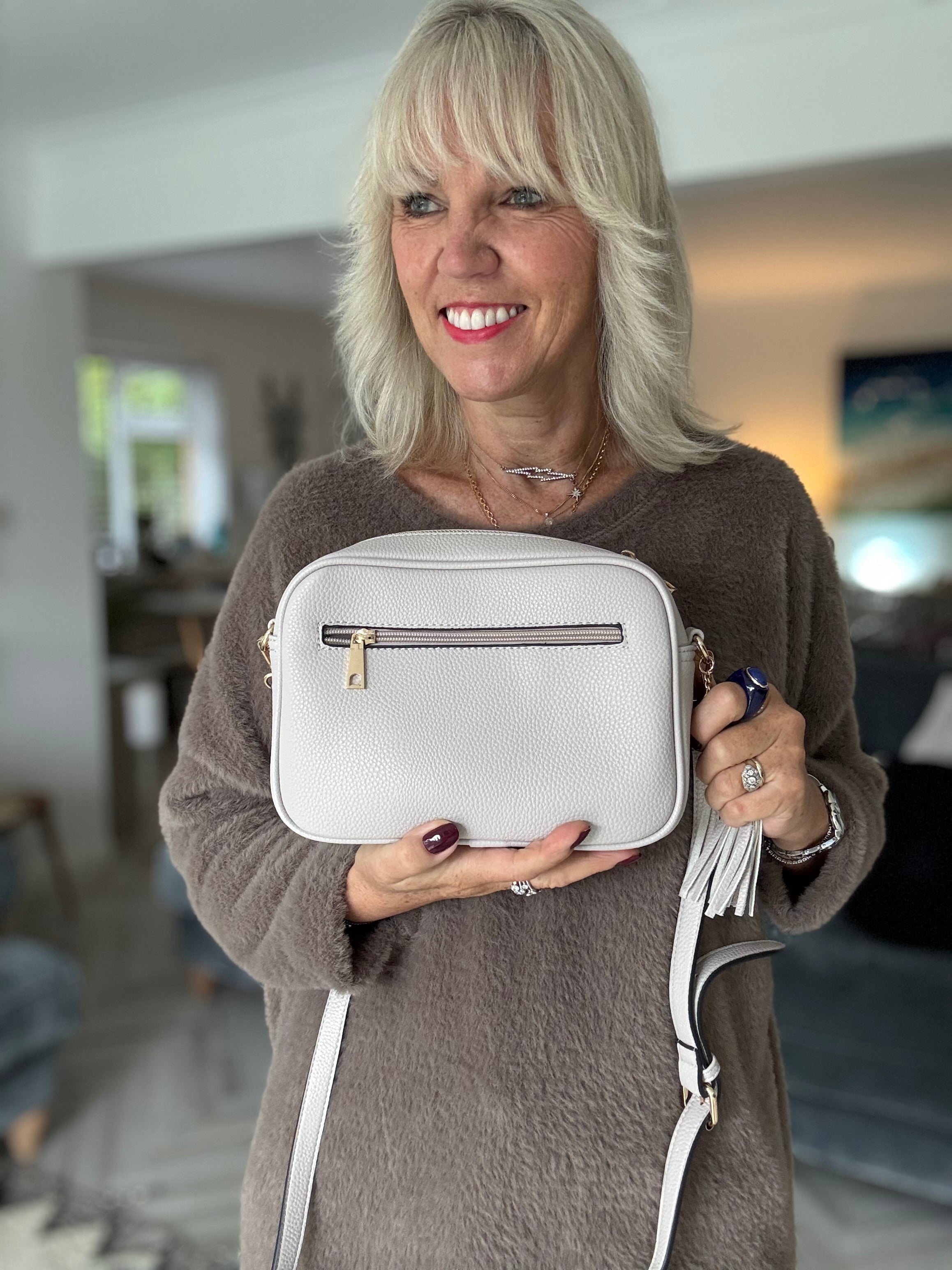 Crossbody Bag in Nude