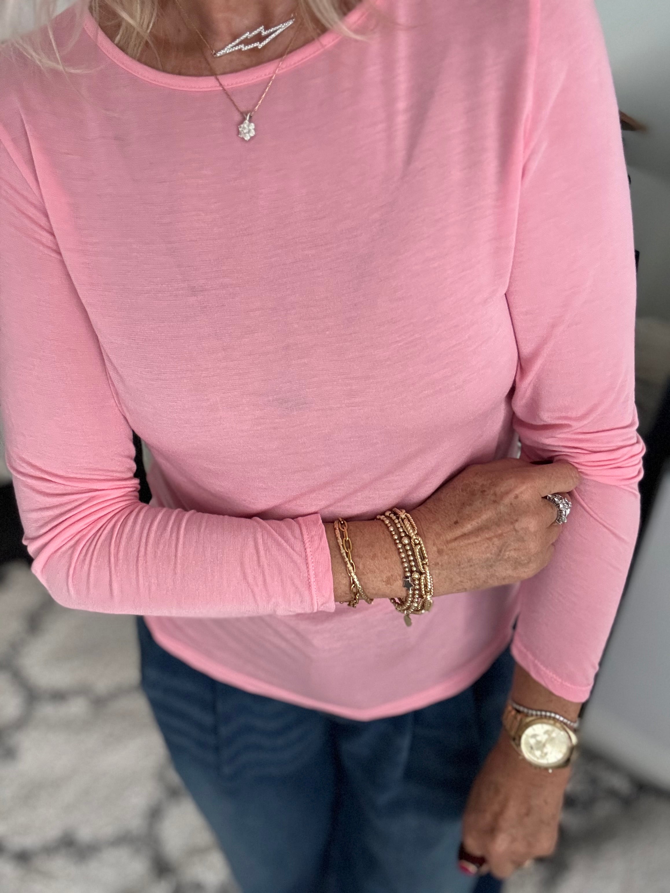 Ultrasoft Cashmere Blend Base Layer in Candy