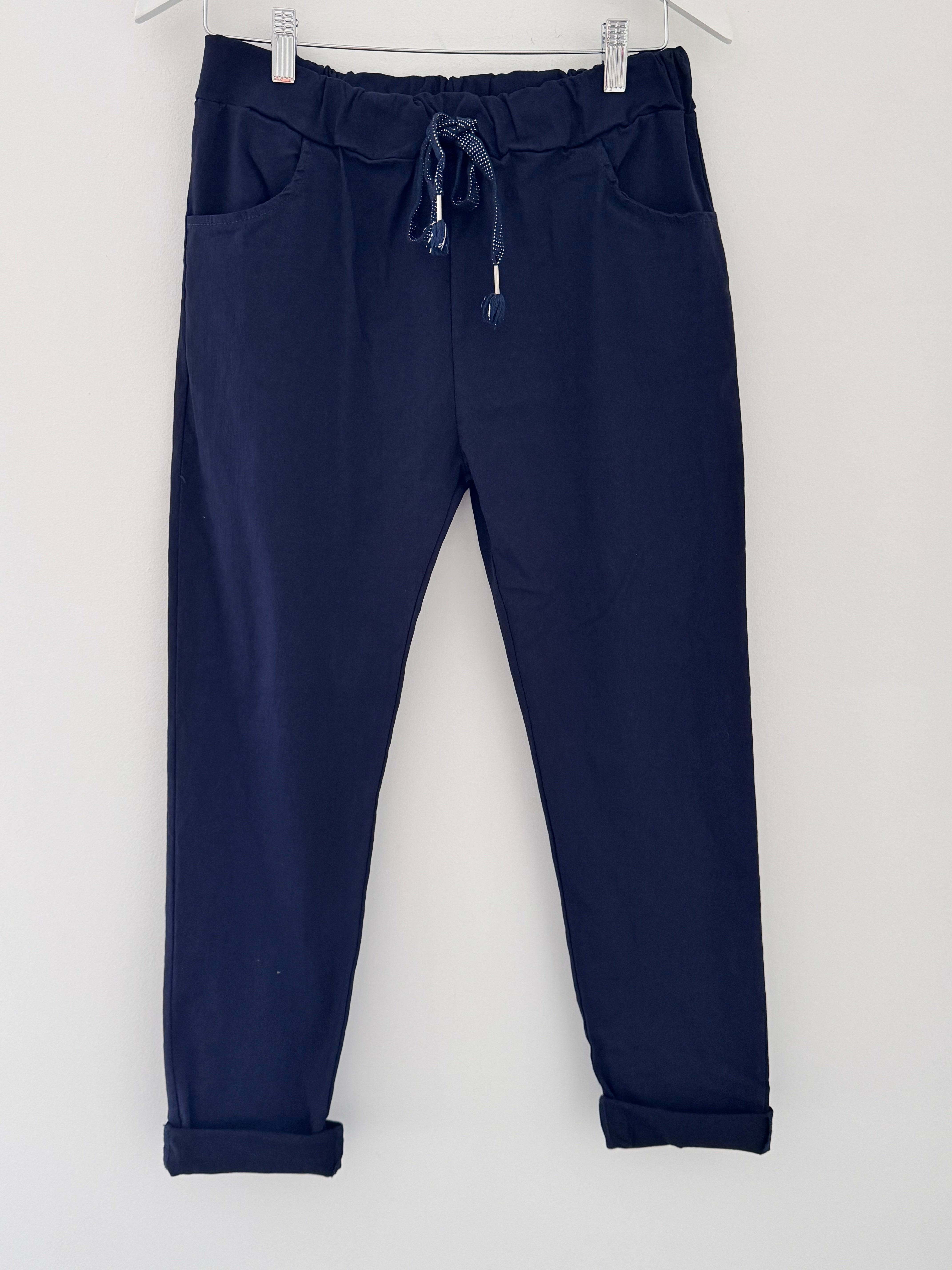Super Stretch Joggers in Inky Navy