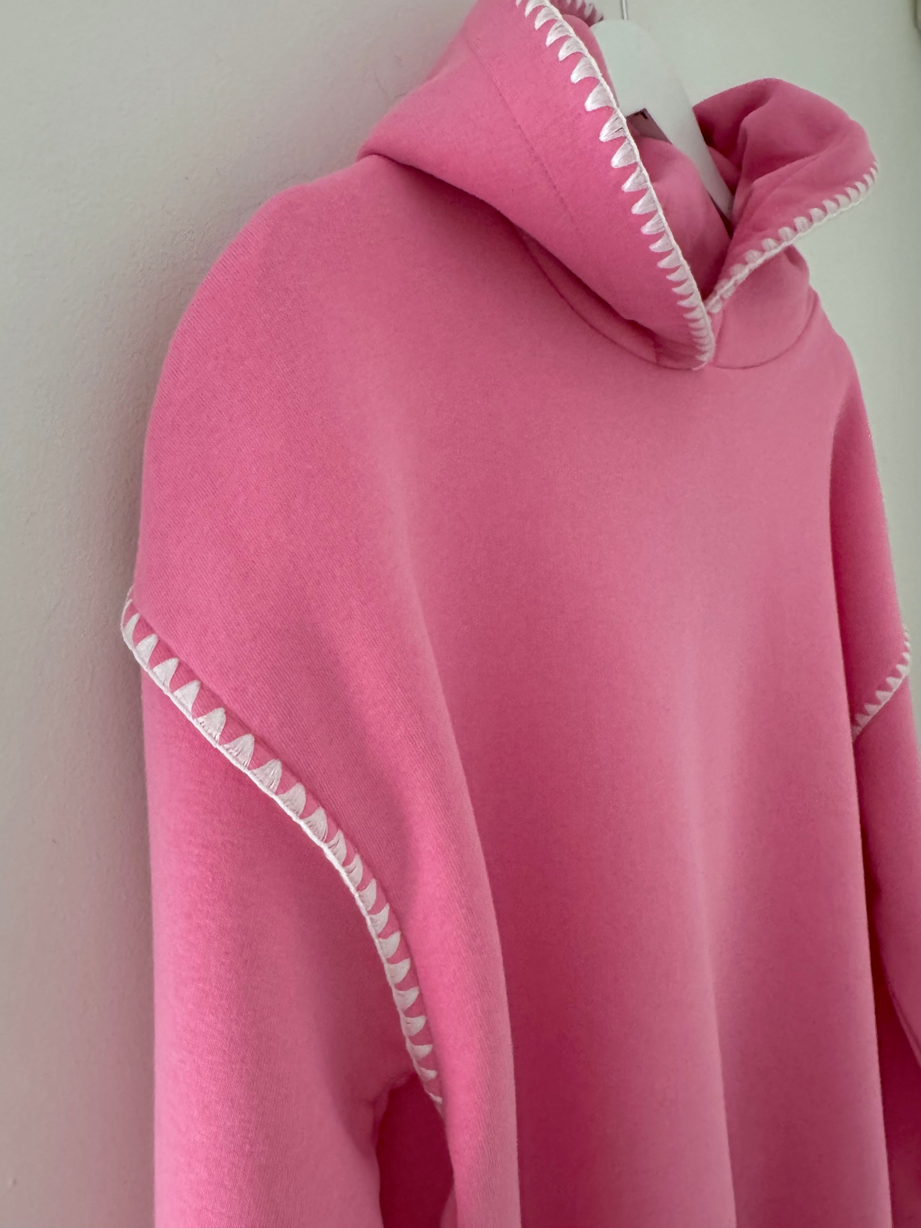 Oversized Hoodie in Pink