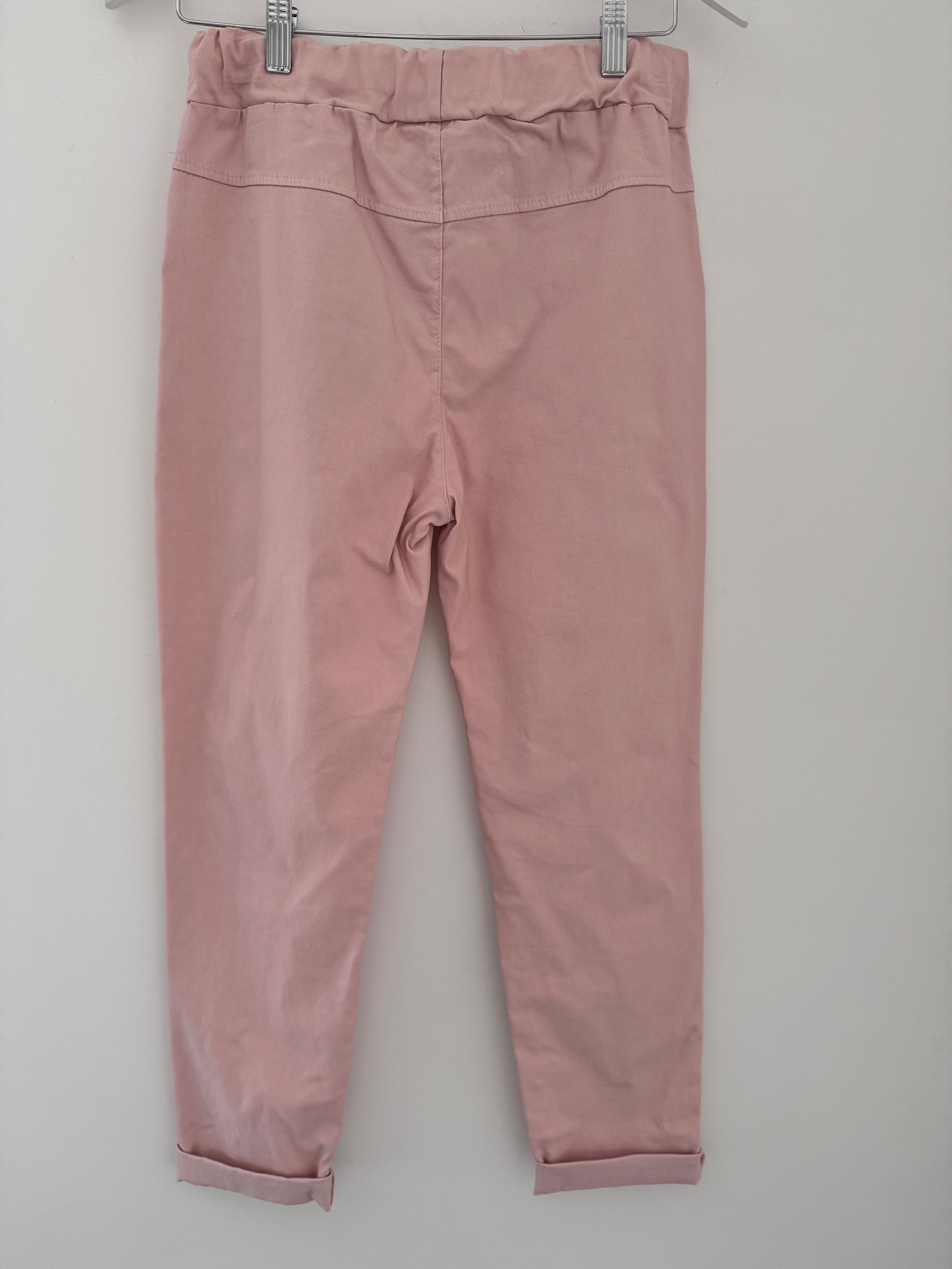 Super Stretch Joggers in Pink