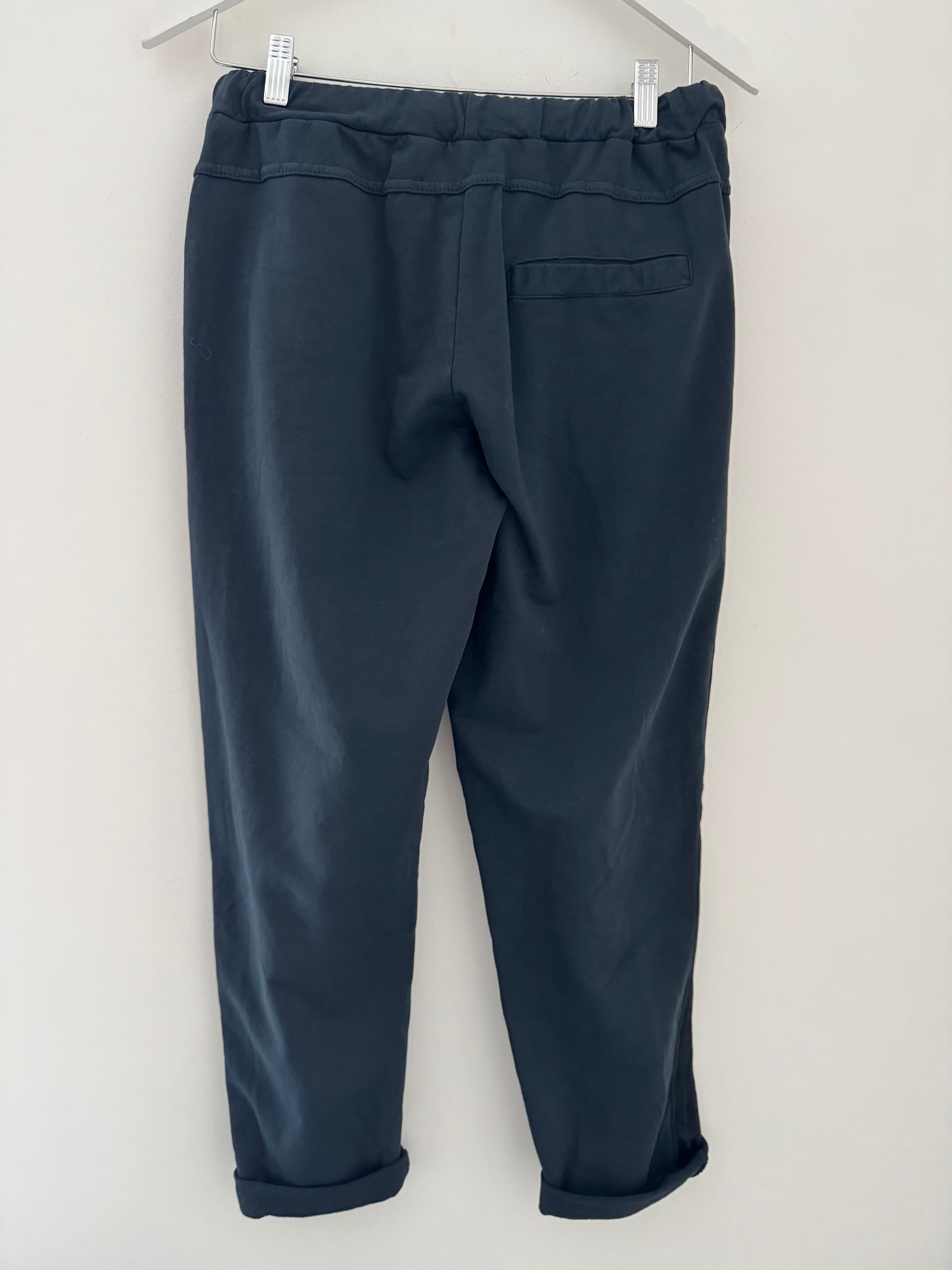 Jersey Stretch Joggers in Anthracite