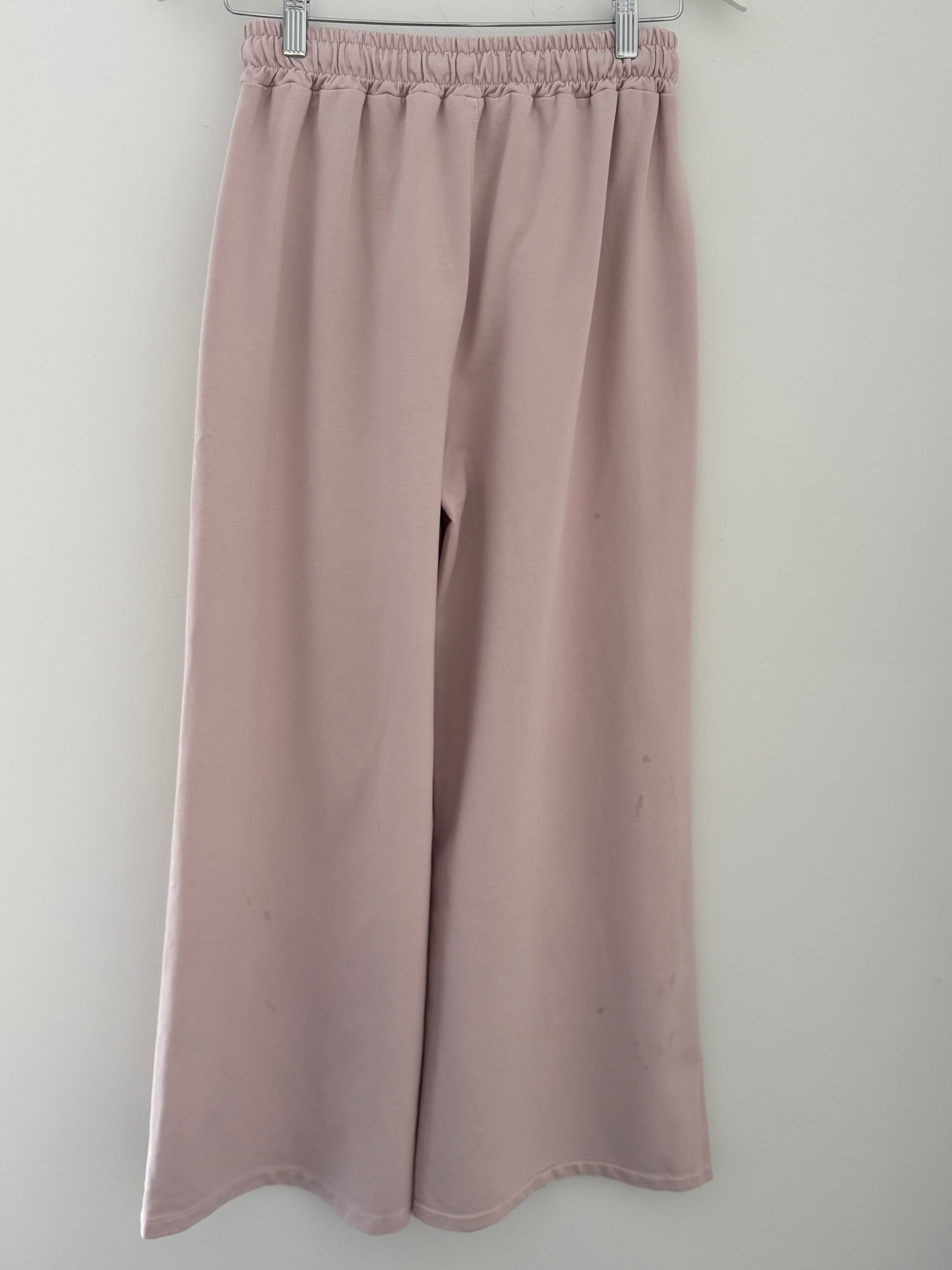 Stretch Jersey Trousers in Pink