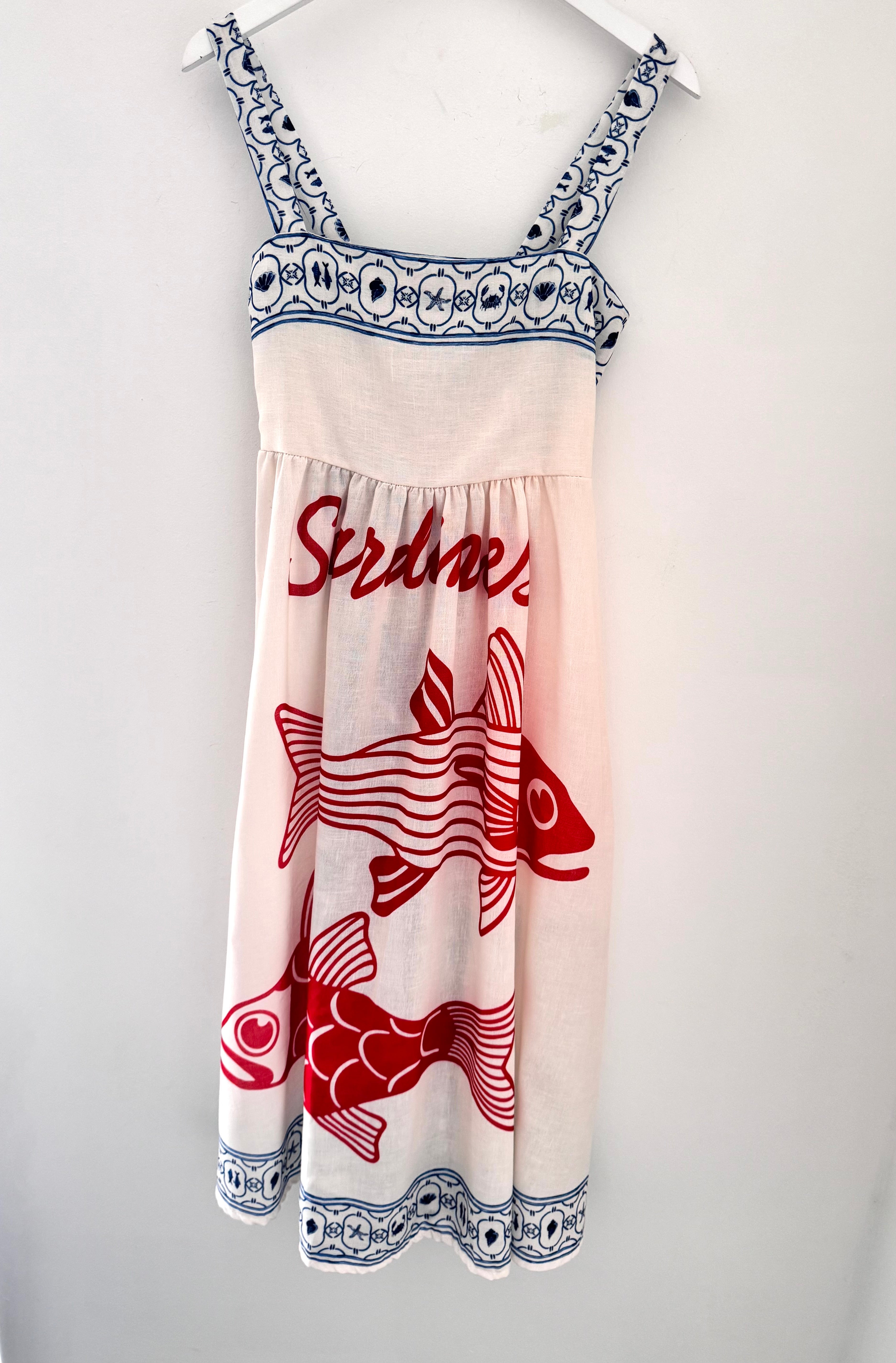 Designer Strappy Fish Dress