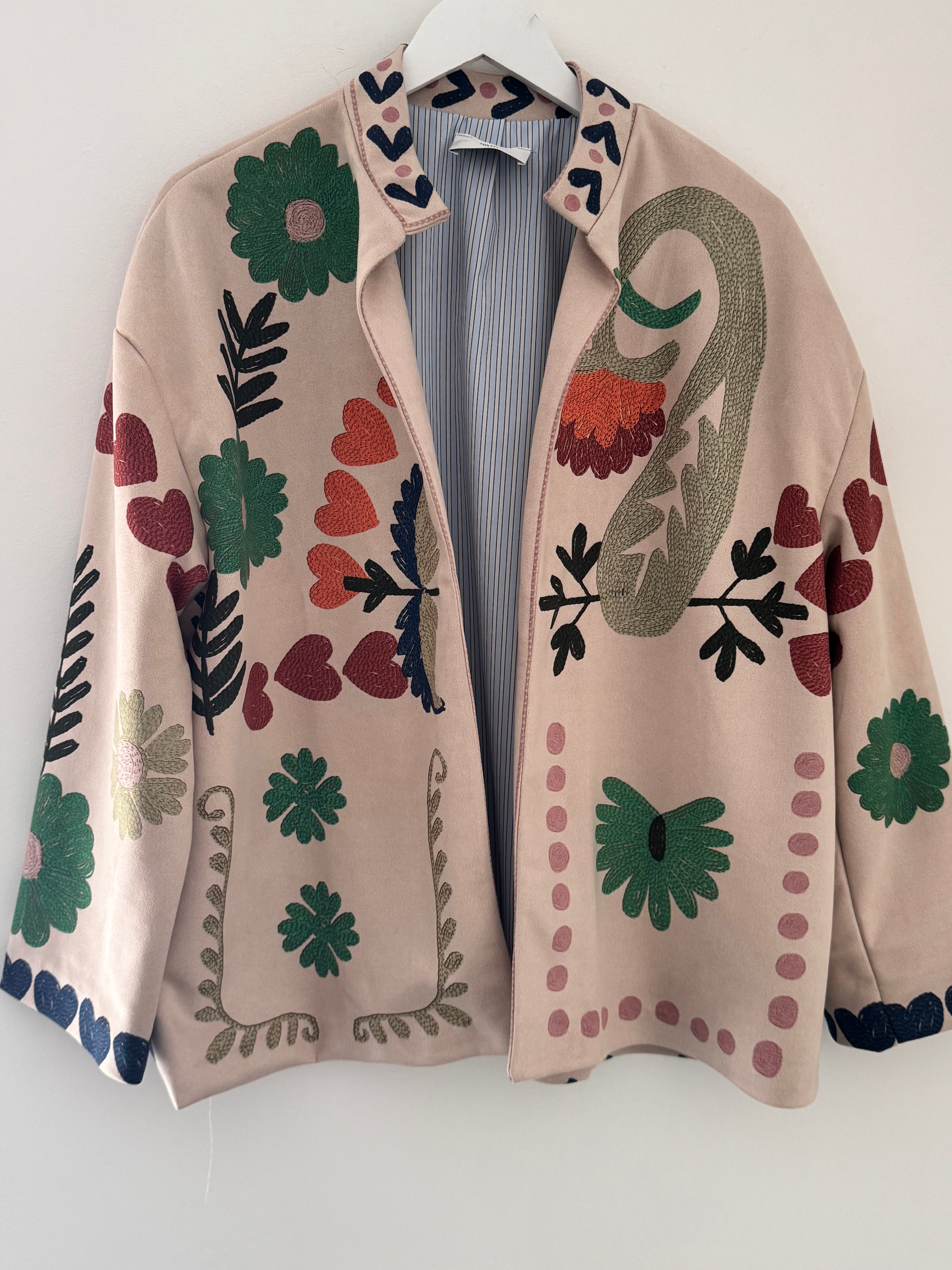 Suede Jacket in Autumn Colours
