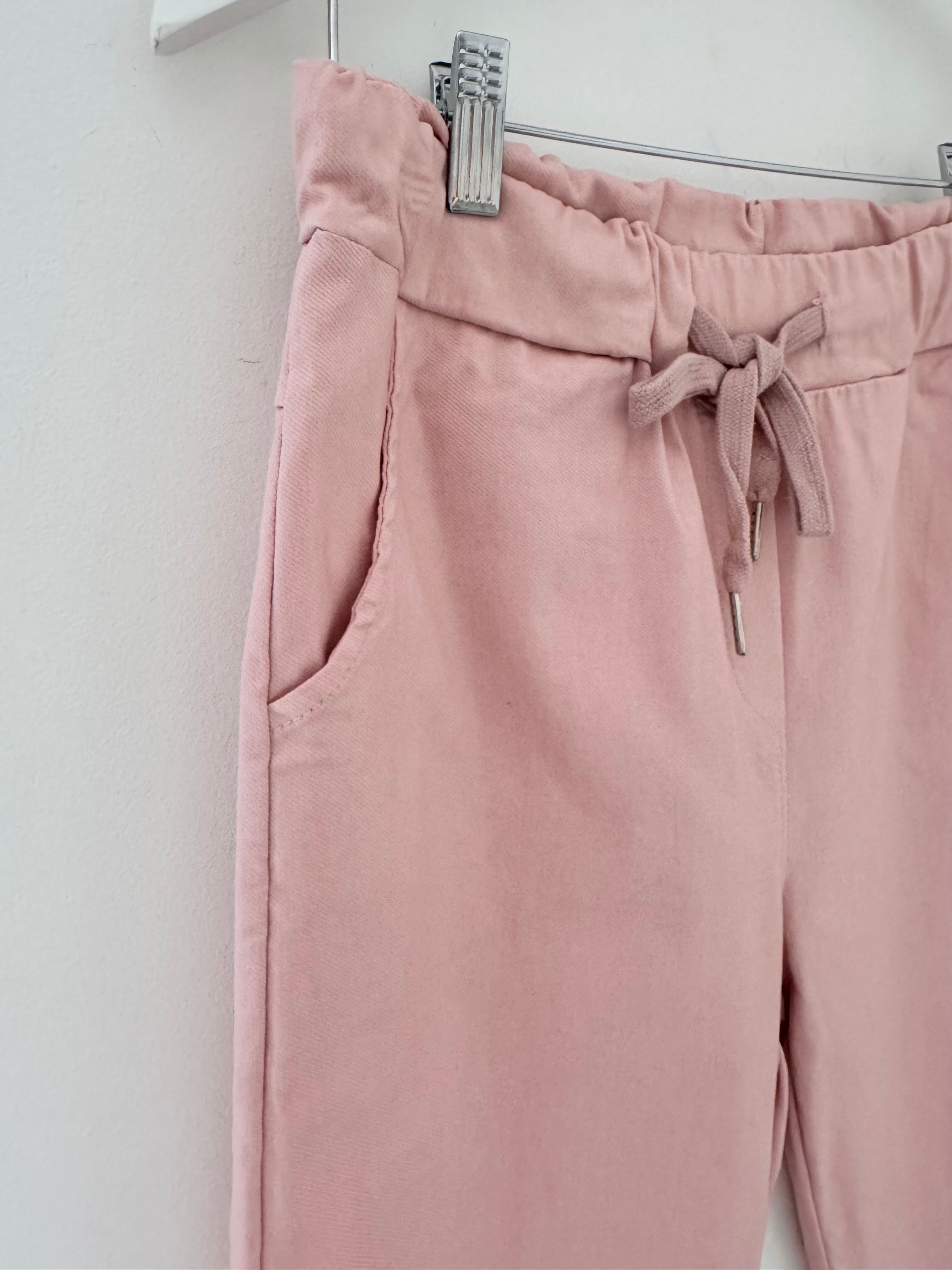 Super Stretch Joggers in Pink
