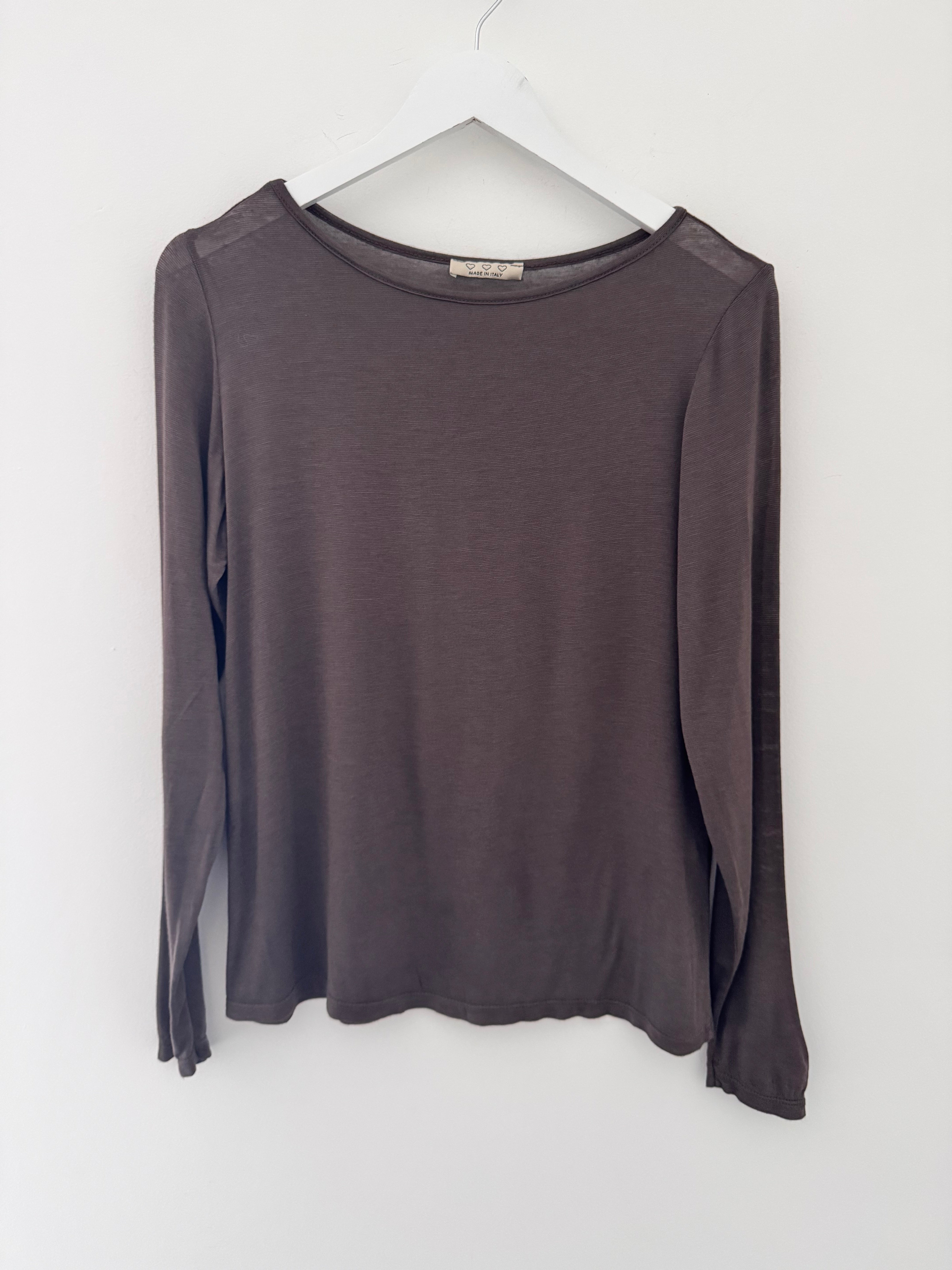 Ultrasoft Cashmere Blend Base Layer in Cocoa