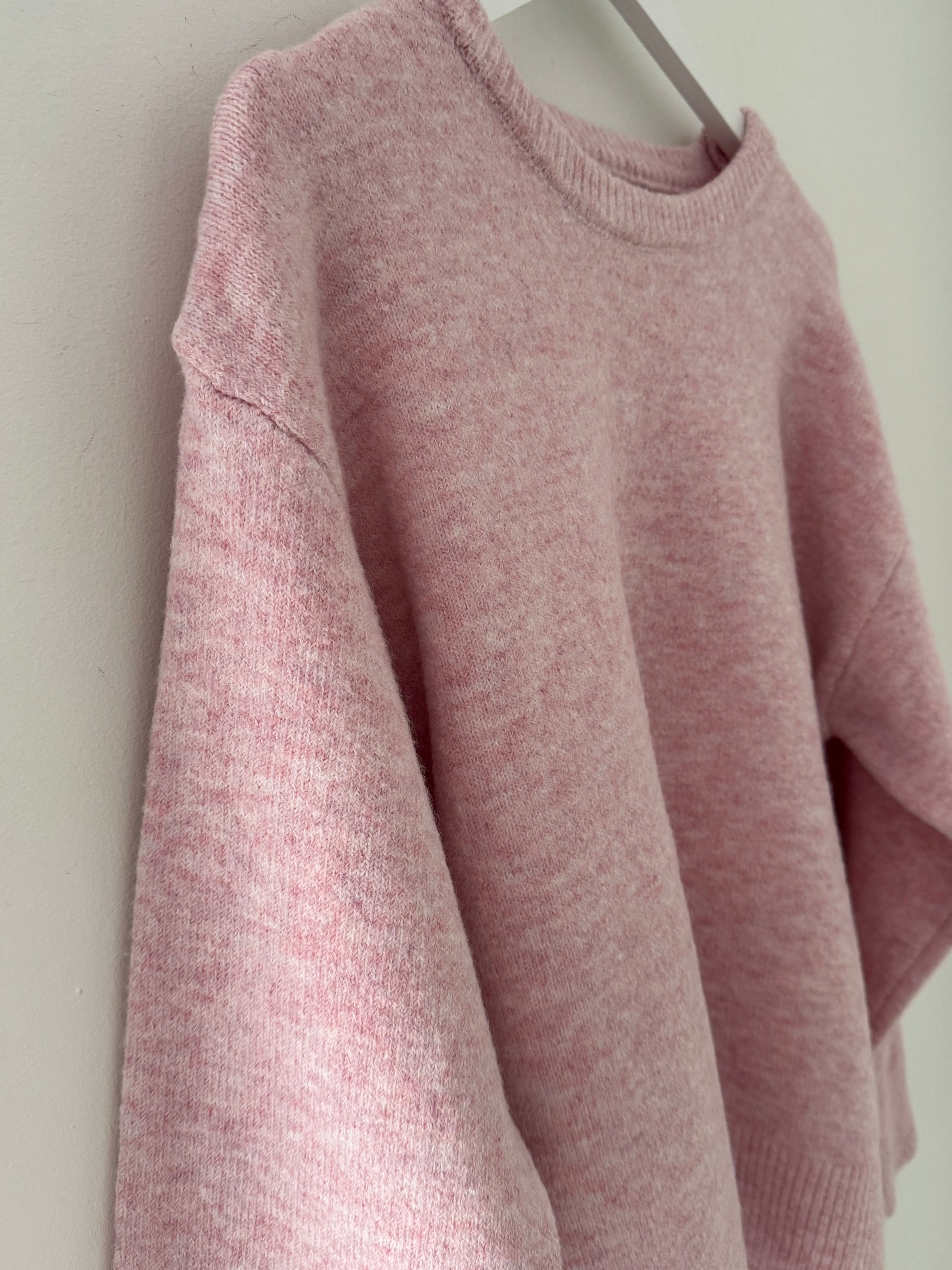 Soft & Cosy Round Neck Jumper in Pink