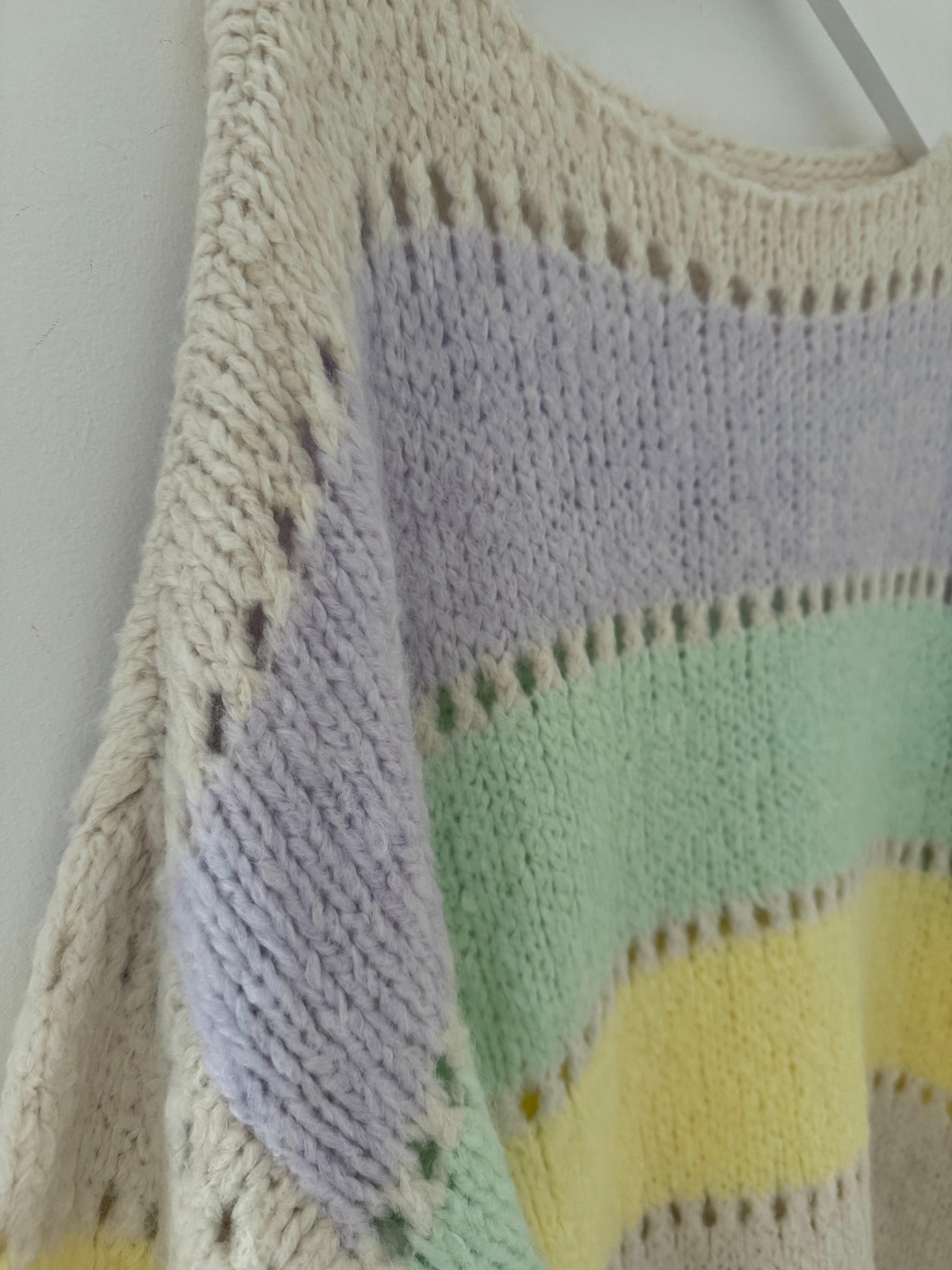 Softy Stripe Jumper in Neopolitan