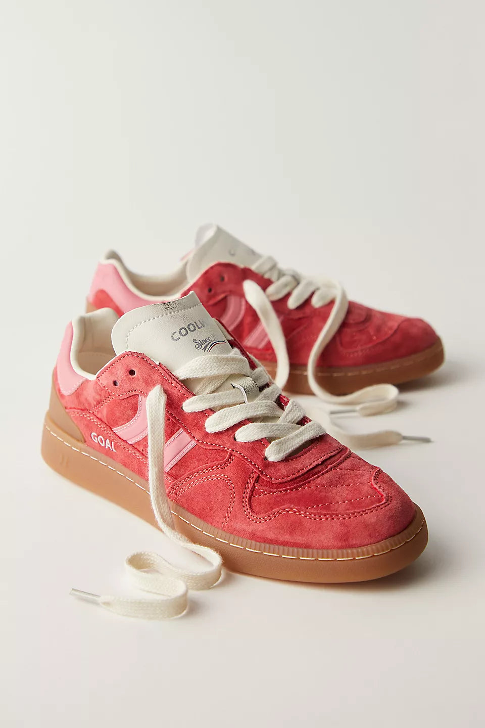 Coolway Goal Trainers in Red Love