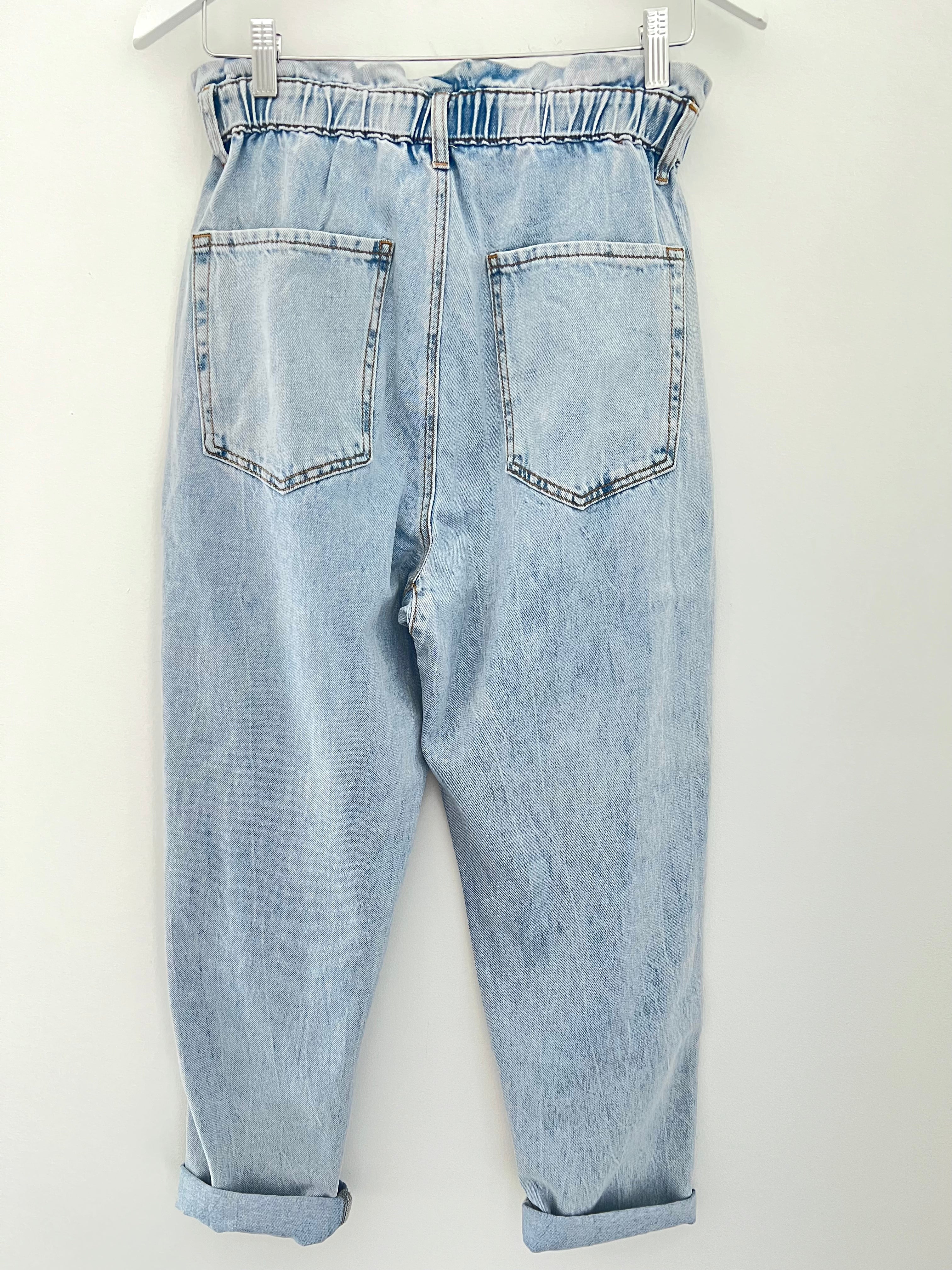 Boyfriend Jeans with Elasticated Waist