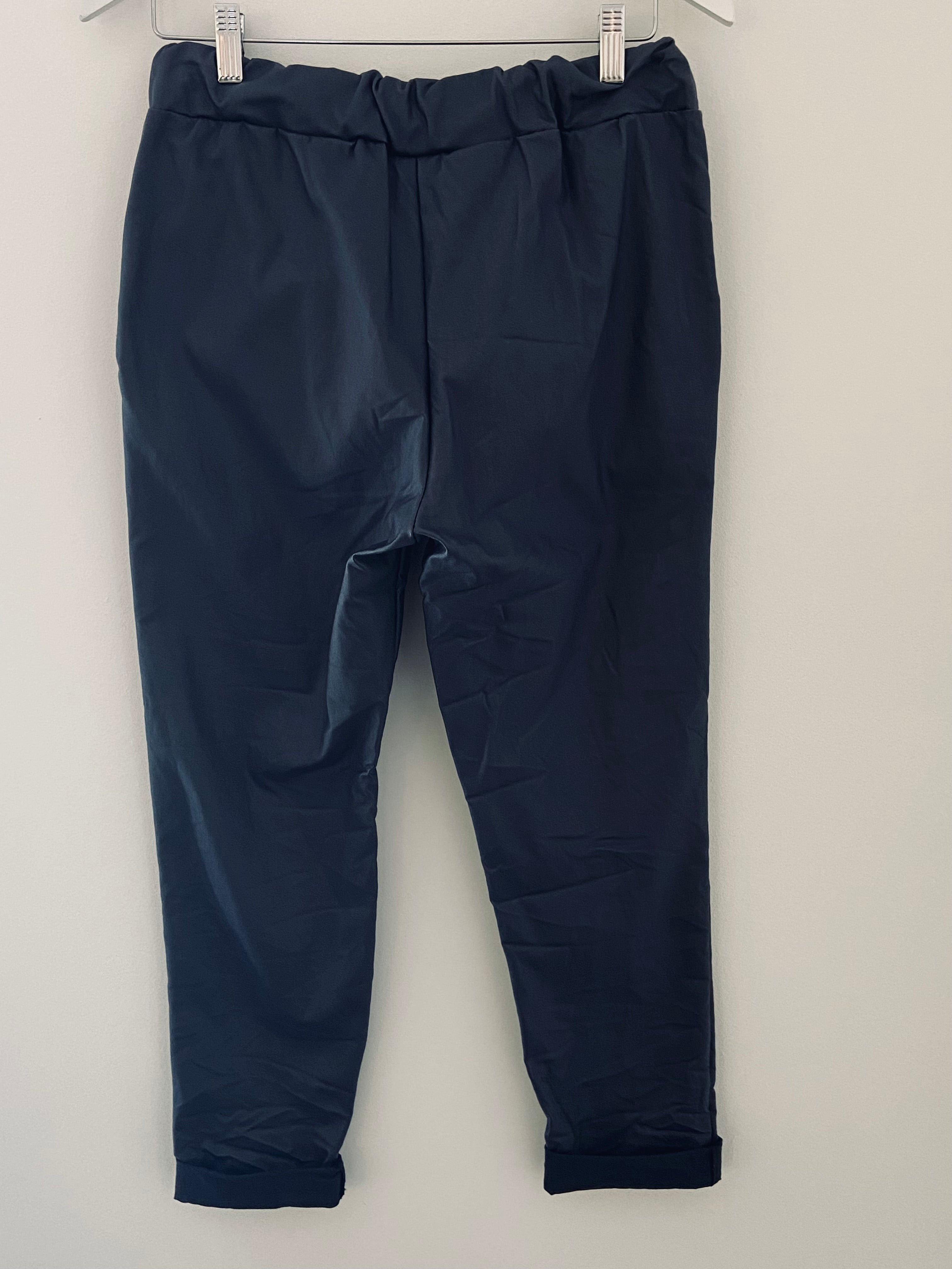 Super Stretch Joggers in Waxed Ink