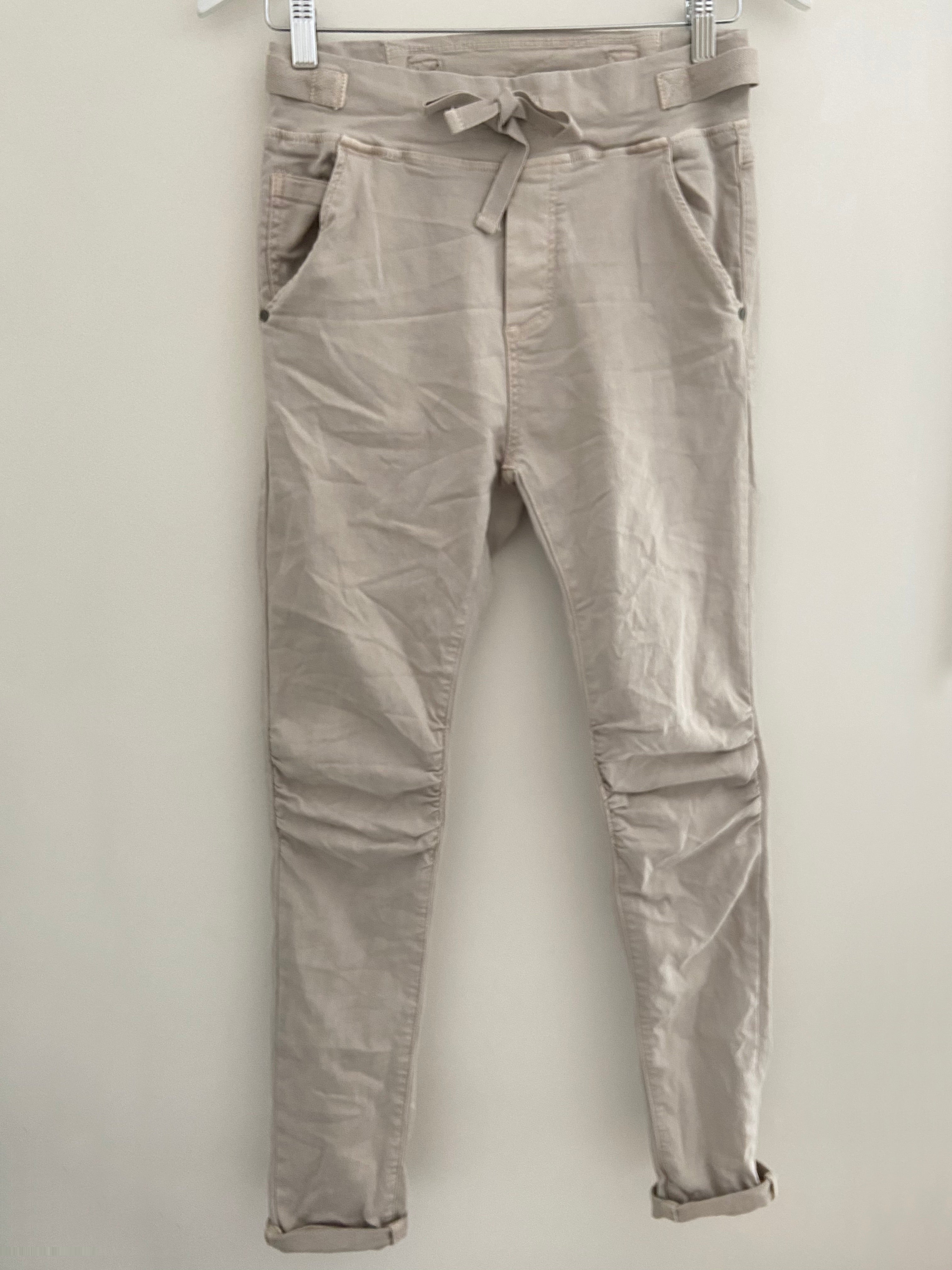 Light Stone Jean Joggers